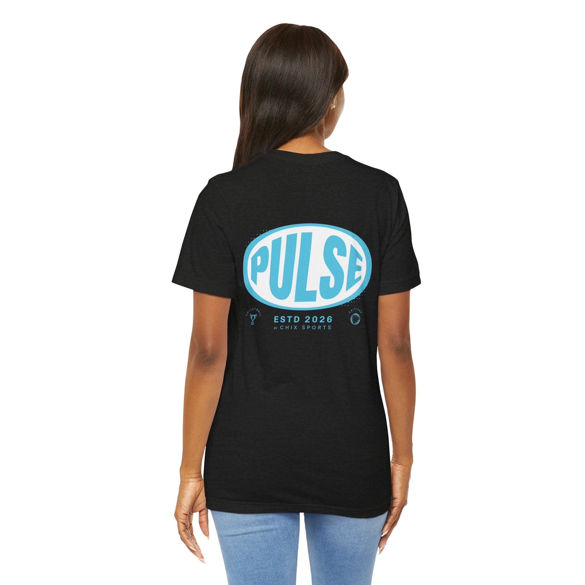 Pulse Volleyball Unisex Softblend T-shirt | Chix Sports