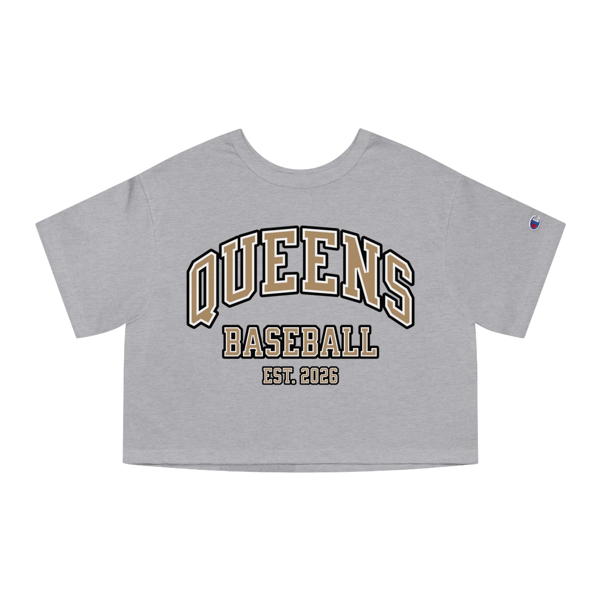 Queens Baseball Crop Top | Chix Sports