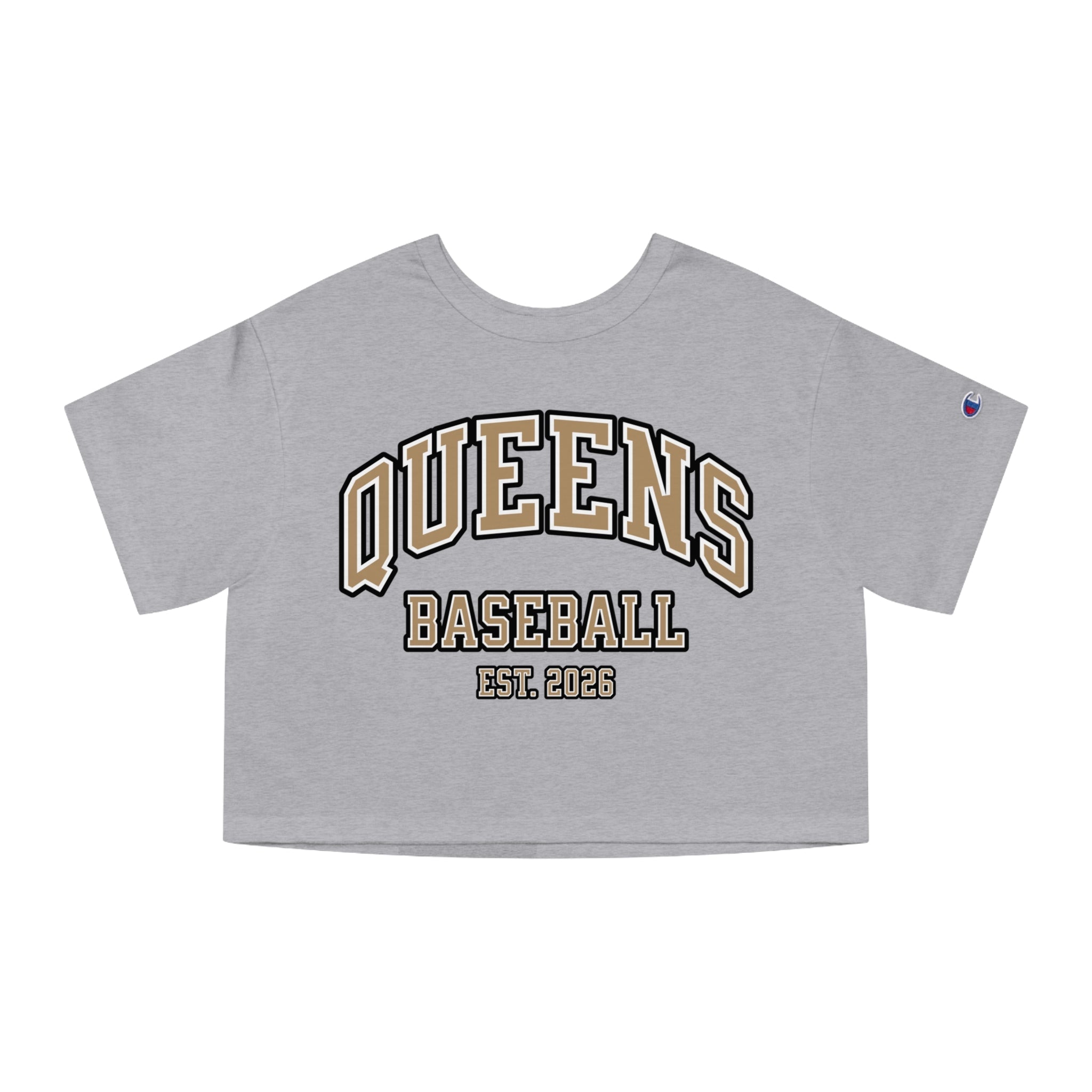Queens Baseball Crop Top | Chix Sports