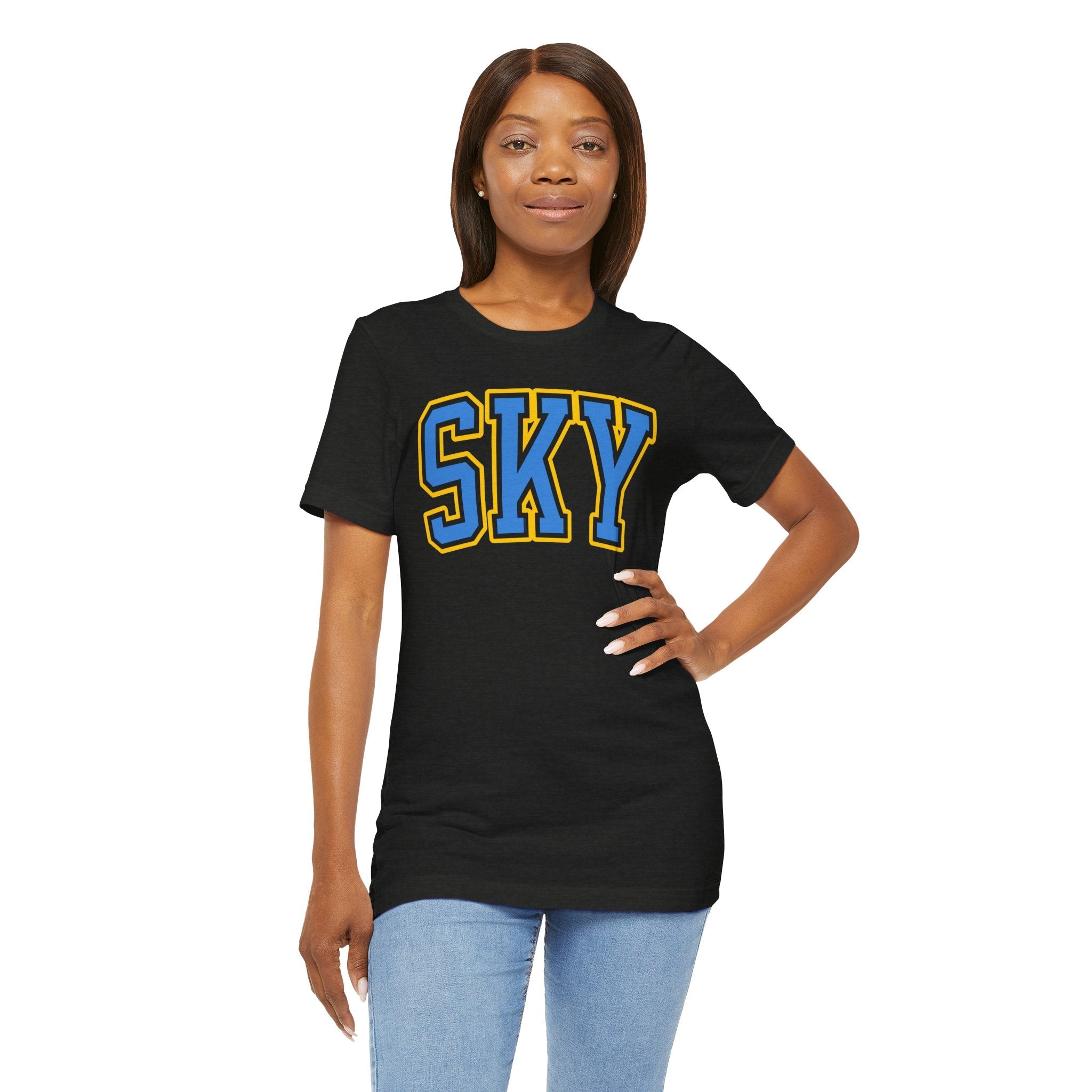 Rachel Banham Sky Unisex Jersey T-shirt | Chix Sports