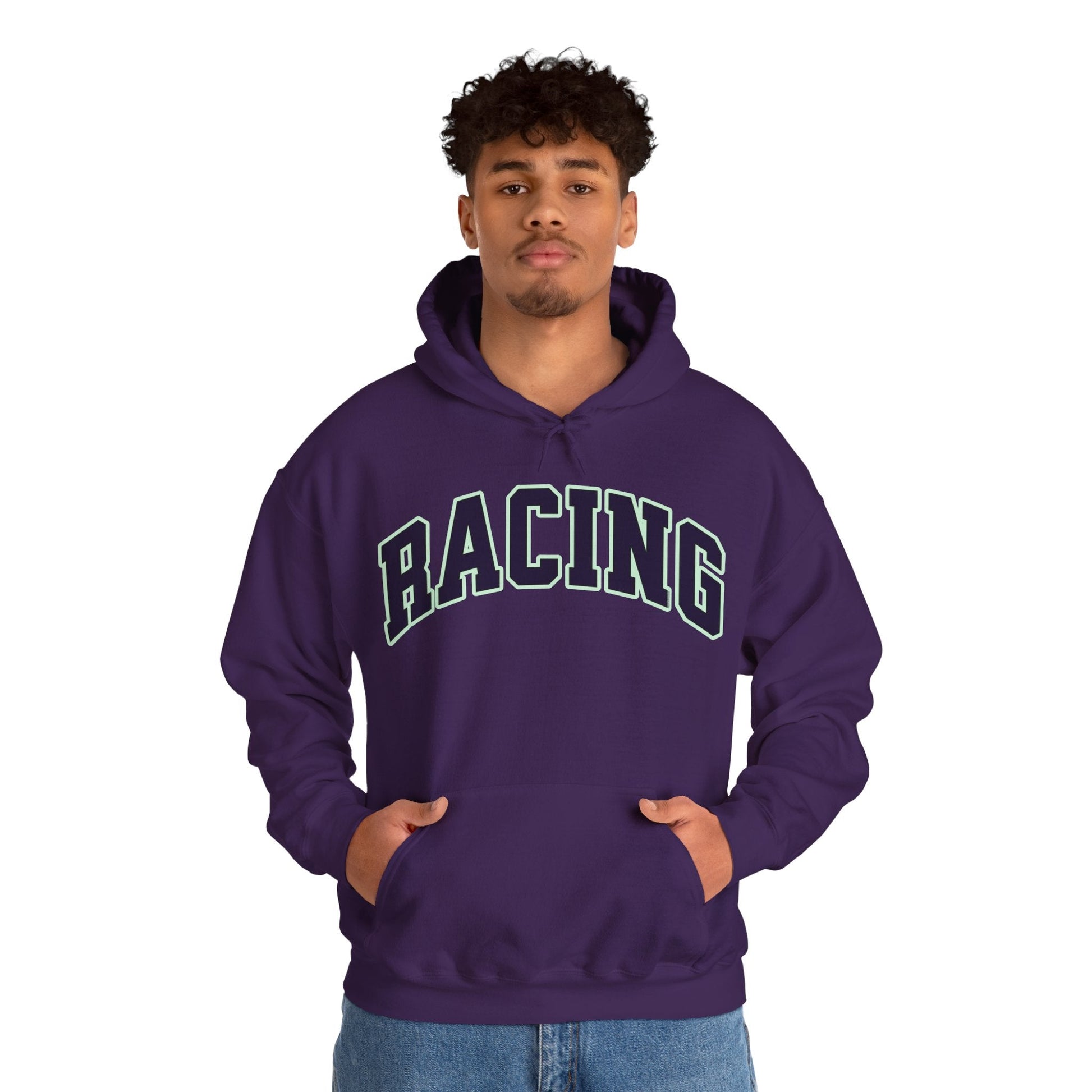 Racing Louisville Unisex Varsity Heavy Hoodie | Chix Sports