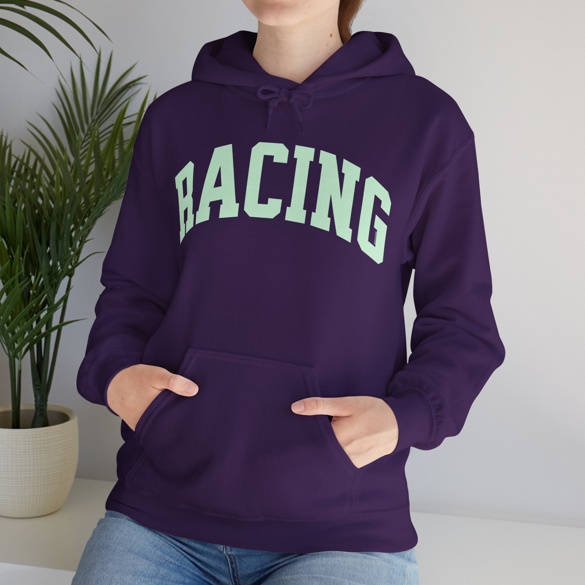 Racing Louisville Unisex Varsity Heavy Hoodie | Chix Sports