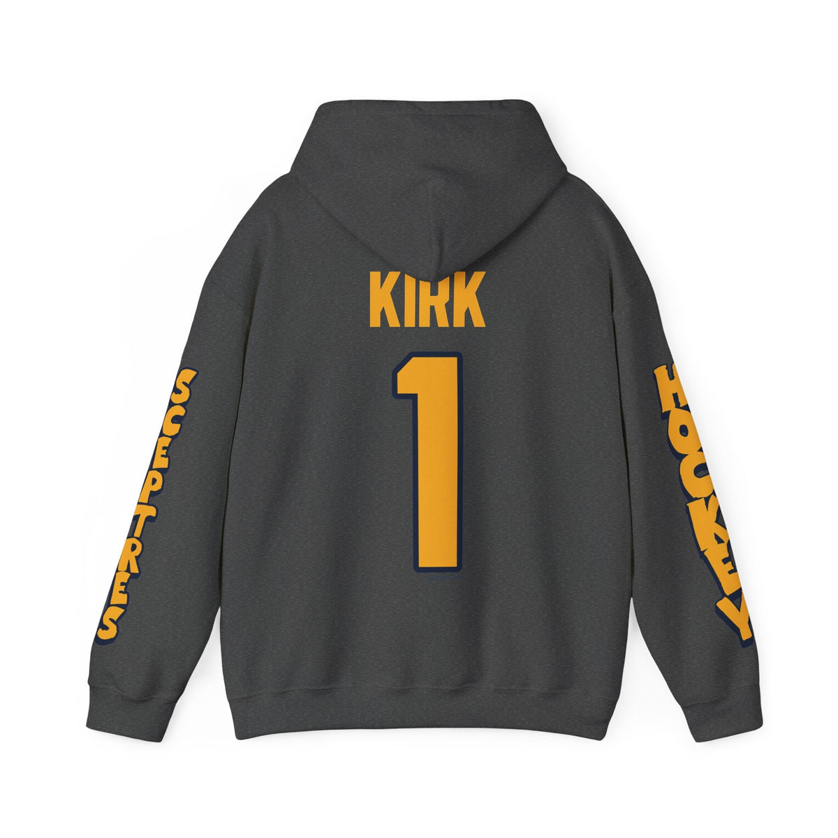 Raygan Kirk Sceptres Goalie Unisex Hoodie in Dark Heather | Chix Sports