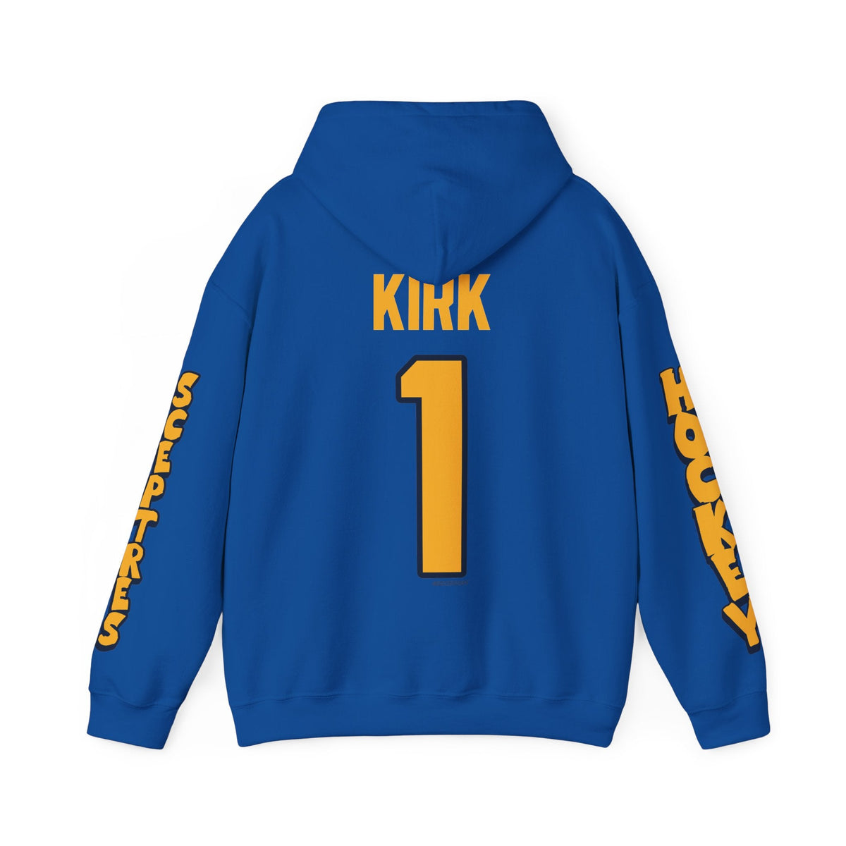 Raygan Kirk Sceptres Goalie Unisex Hoodie in Royal | Chix Sports
