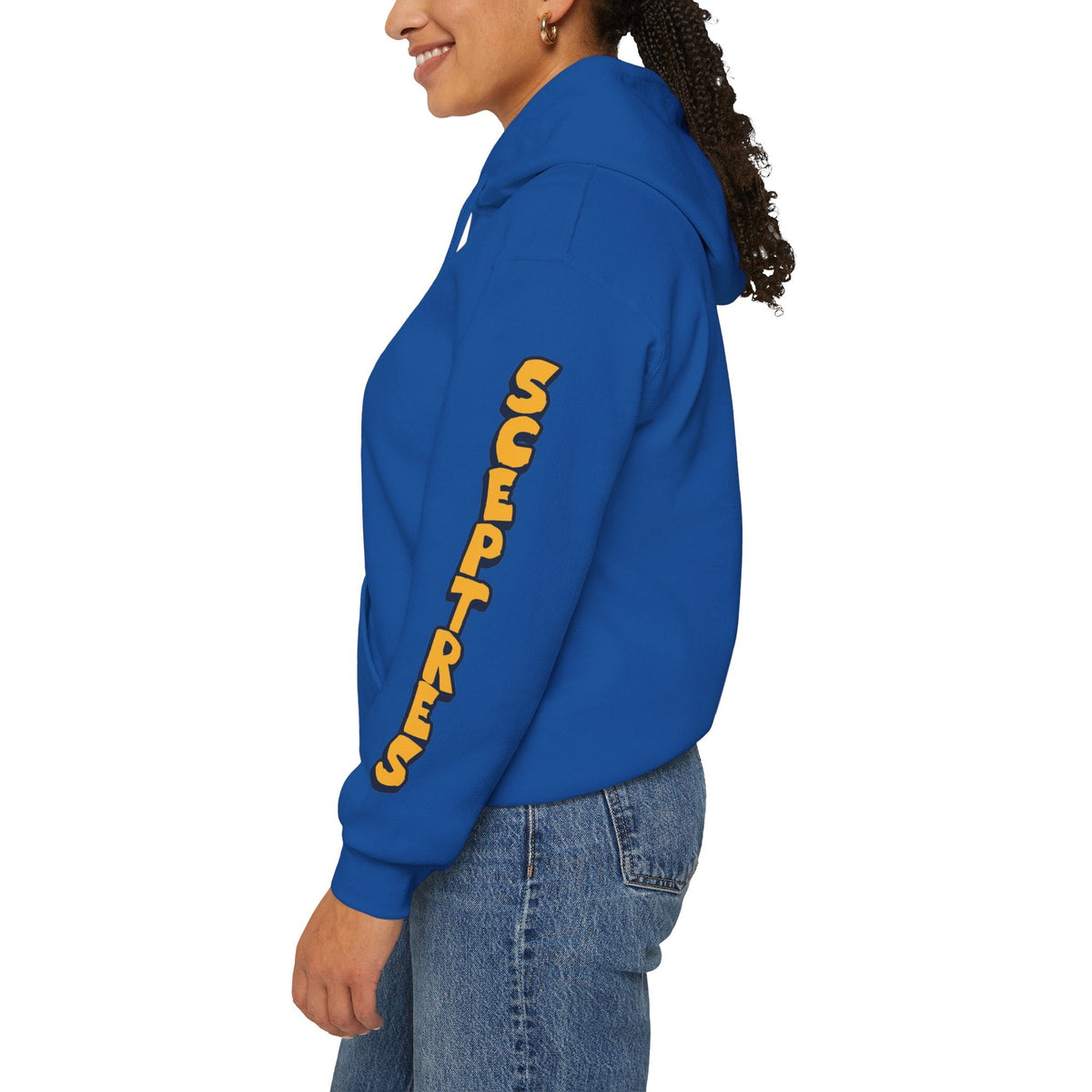 Raygan Kirk Sceptres Goalie Unisex Hoodie in Royal | Chix Sports