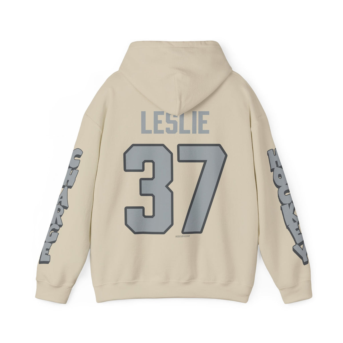 Rebecca Leslie Charge Unisex Power Hoodie in Sand | Chix Sports