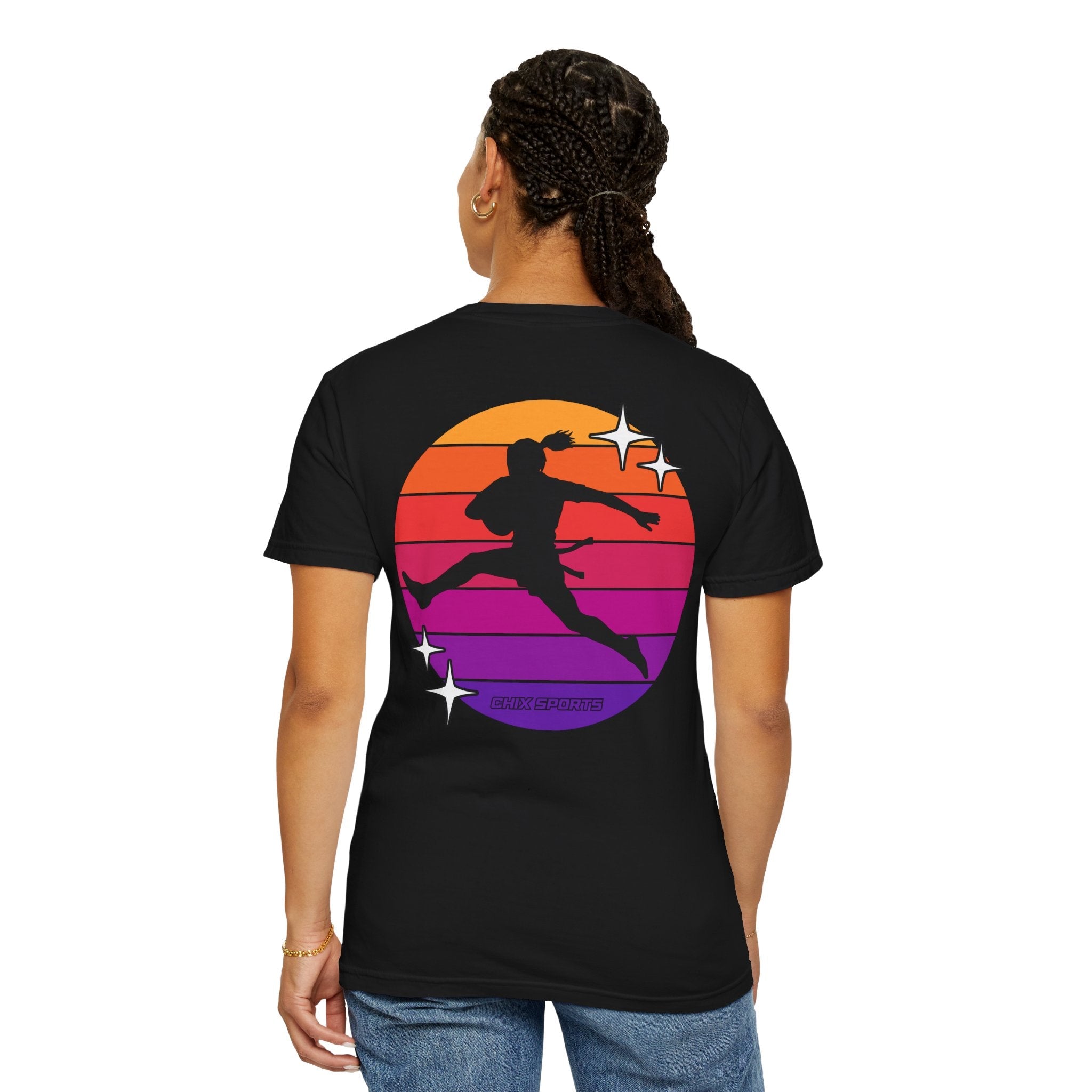 Retro Women's Flag Football Shirt Unisex | Chix Sports