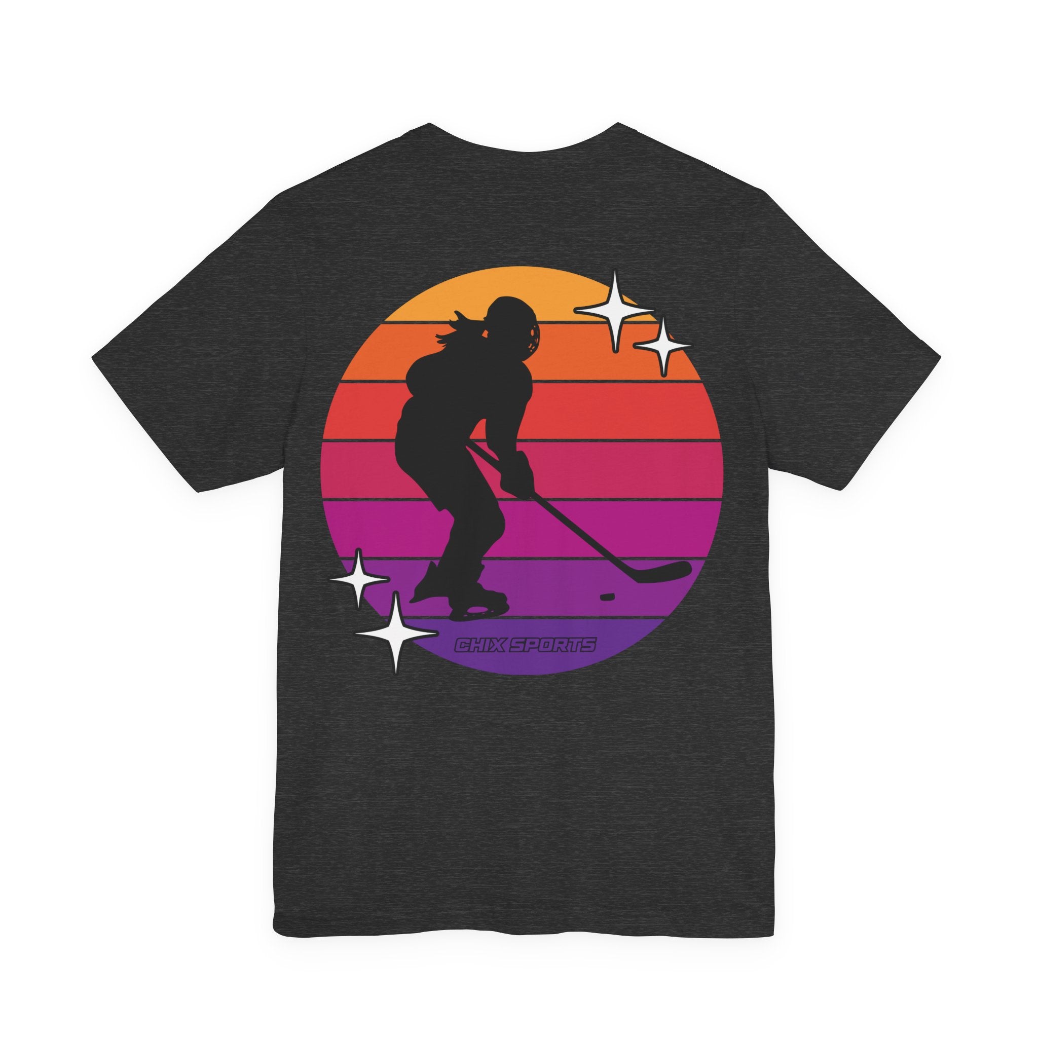 Retro Women's Hockey Unisex Jersey T-shirt | Chix Sports