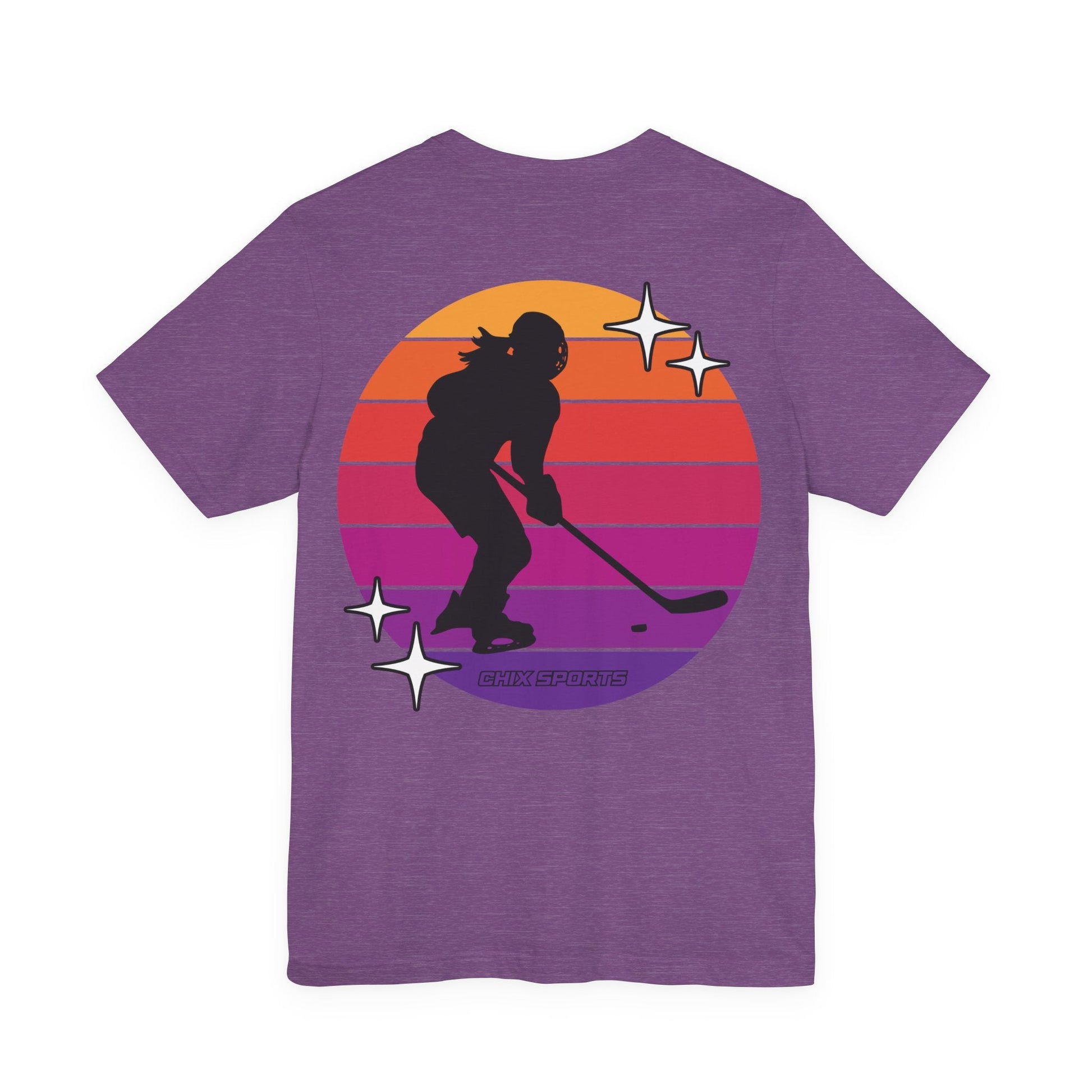 Retro Women's Hockey Unisex Jersey T-shirt | Chix Sports