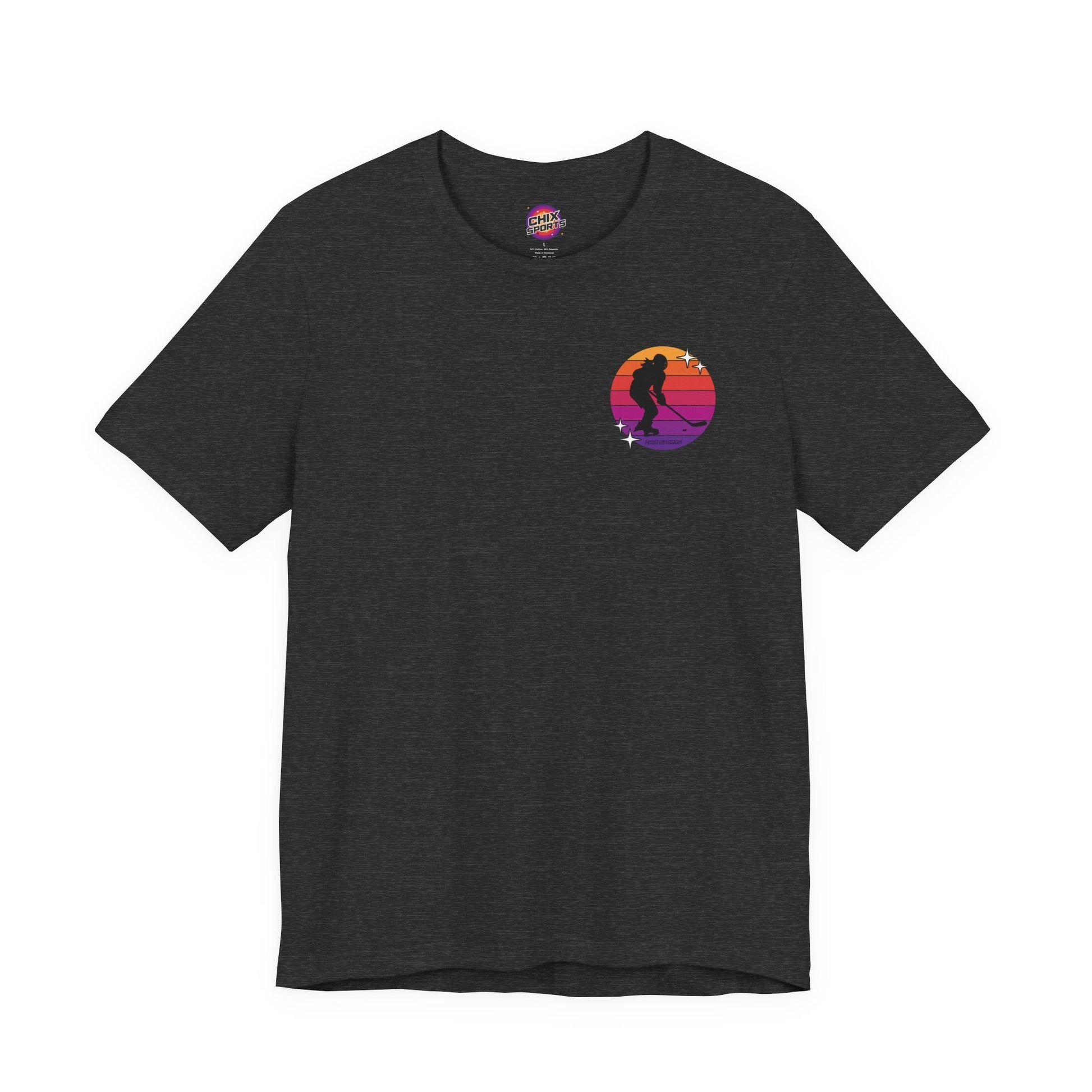 Retro Women's Hockey Unisex Jersey T-shirt | Chix Sports