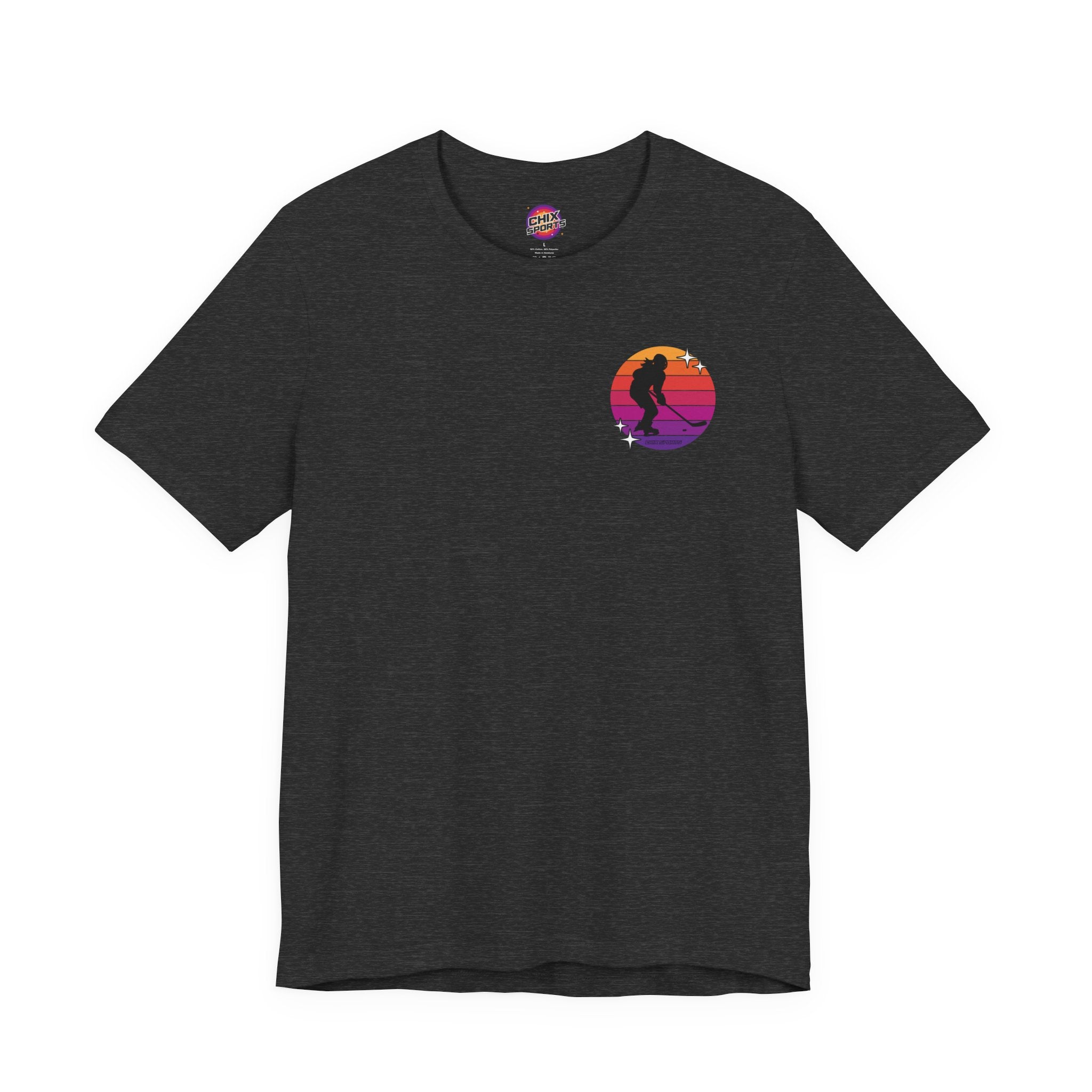 Retro Women's Hockey Unisex Jersey T-shirt | Chix Sports