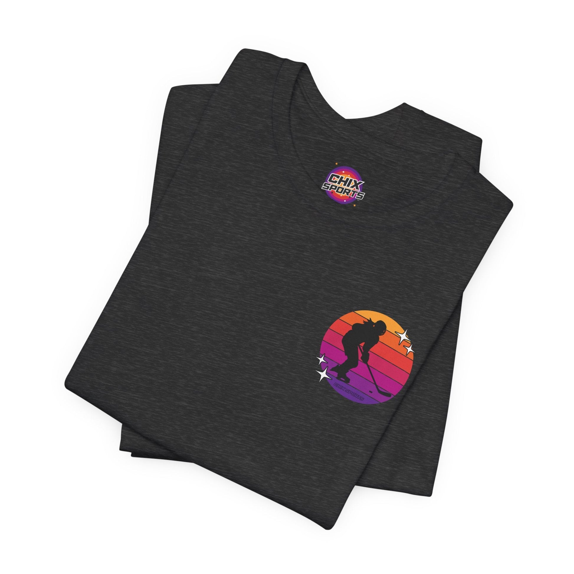 Retro Women's Hockey Unisex Jersey T-shirt | Chix Sports