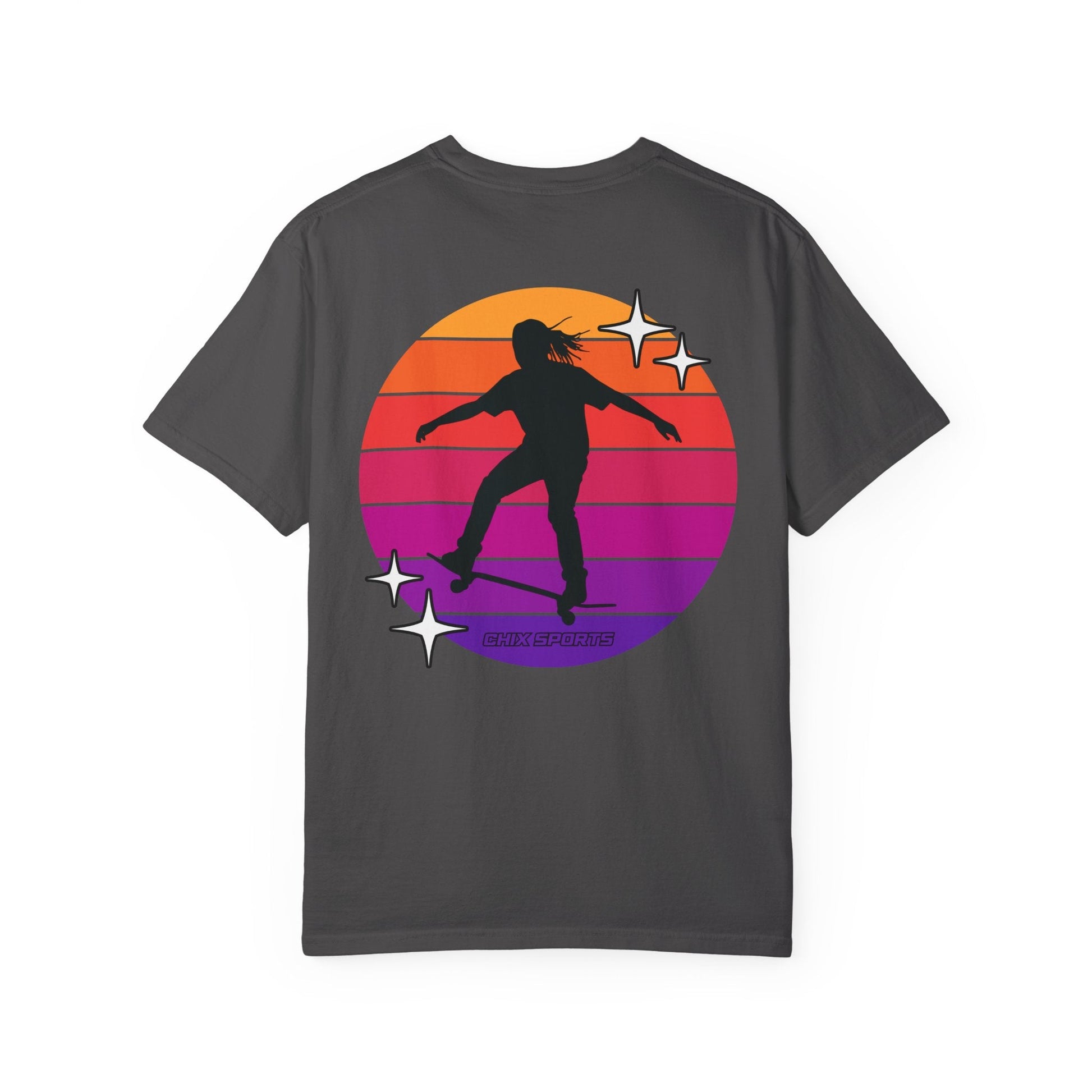 Retro Women's Skateboarder Shirt Unisex | Chix Sports