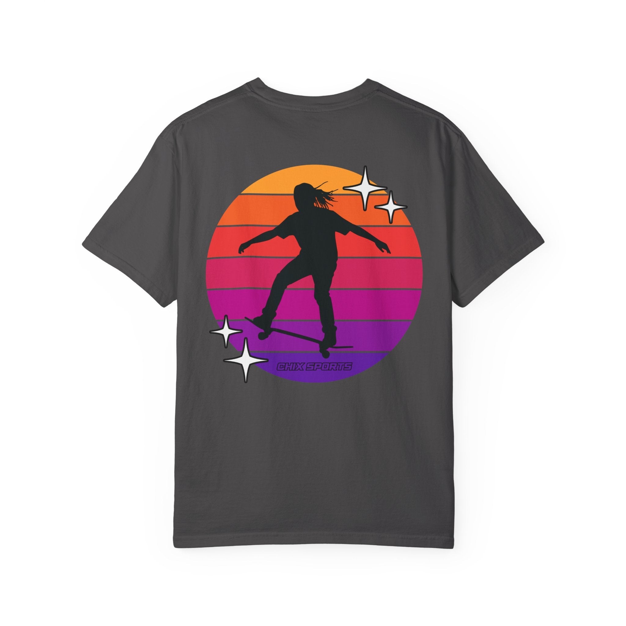 Retro Women's Skateboarder Shirt Unisex | Chix Sports