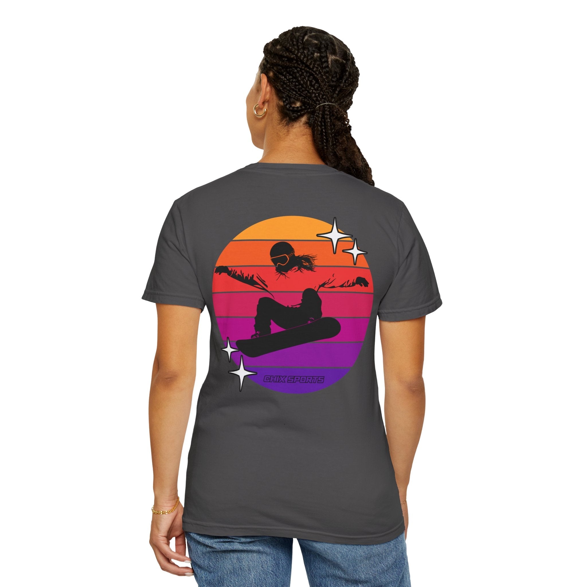 Retro Women's Snowboard Unisex Shirt | Chix Sports