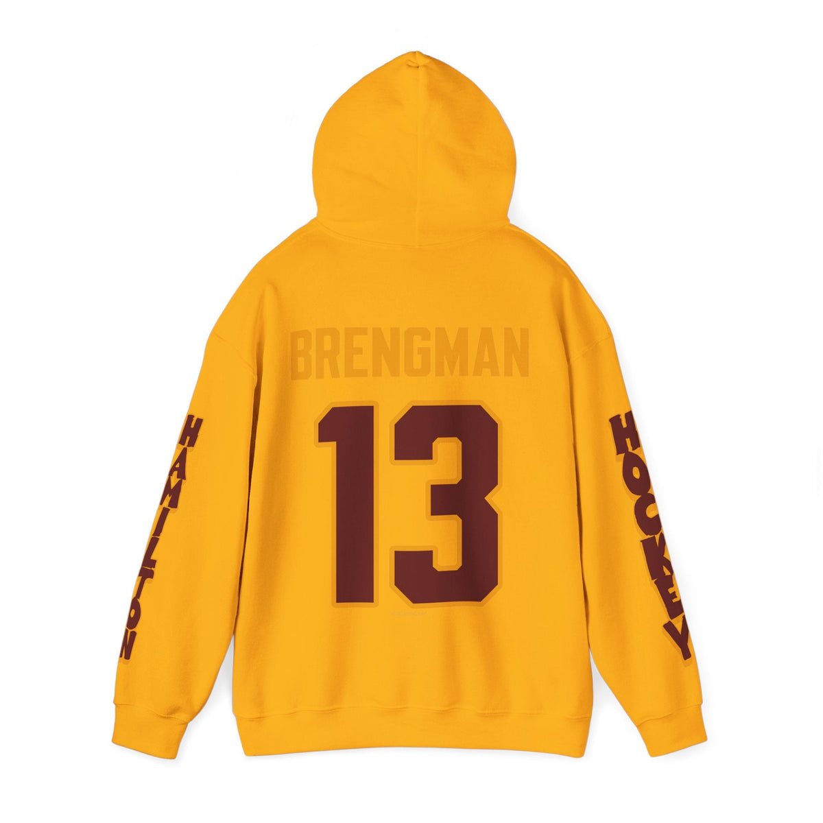 Riley Brengman Hamilton Expansion Unisex Hoodie in Maroon | Chix Sports