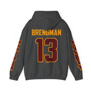 Riley Brengman Hamilton Expansion Unisex Hoodie in Dark Heather | Chix Sports