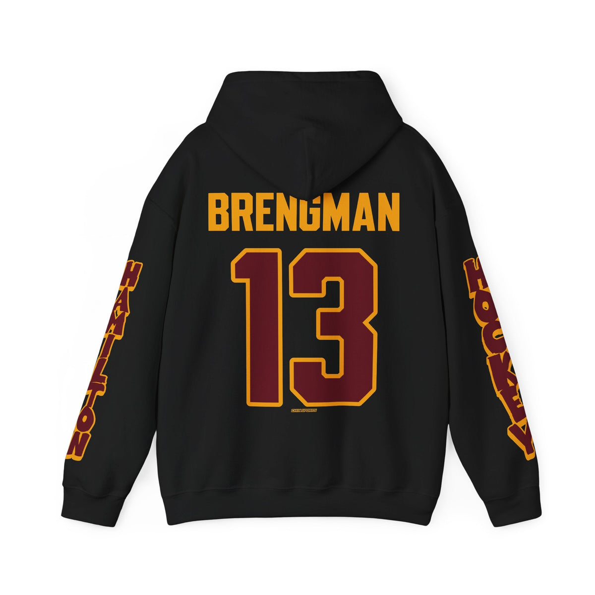 Riley Brengman Hamilton Expansion Unisex Hoodie in Black | Chix Sports