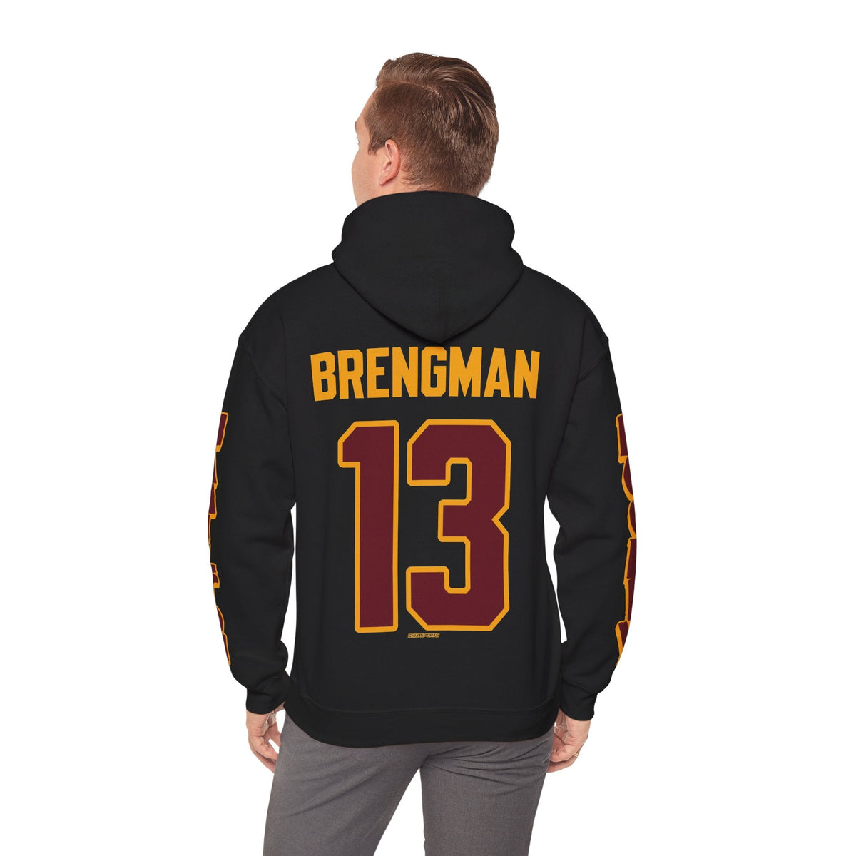 Riley Brengman Hamilton Expansion Unisex Hoodie in Maroon | Chix Sports