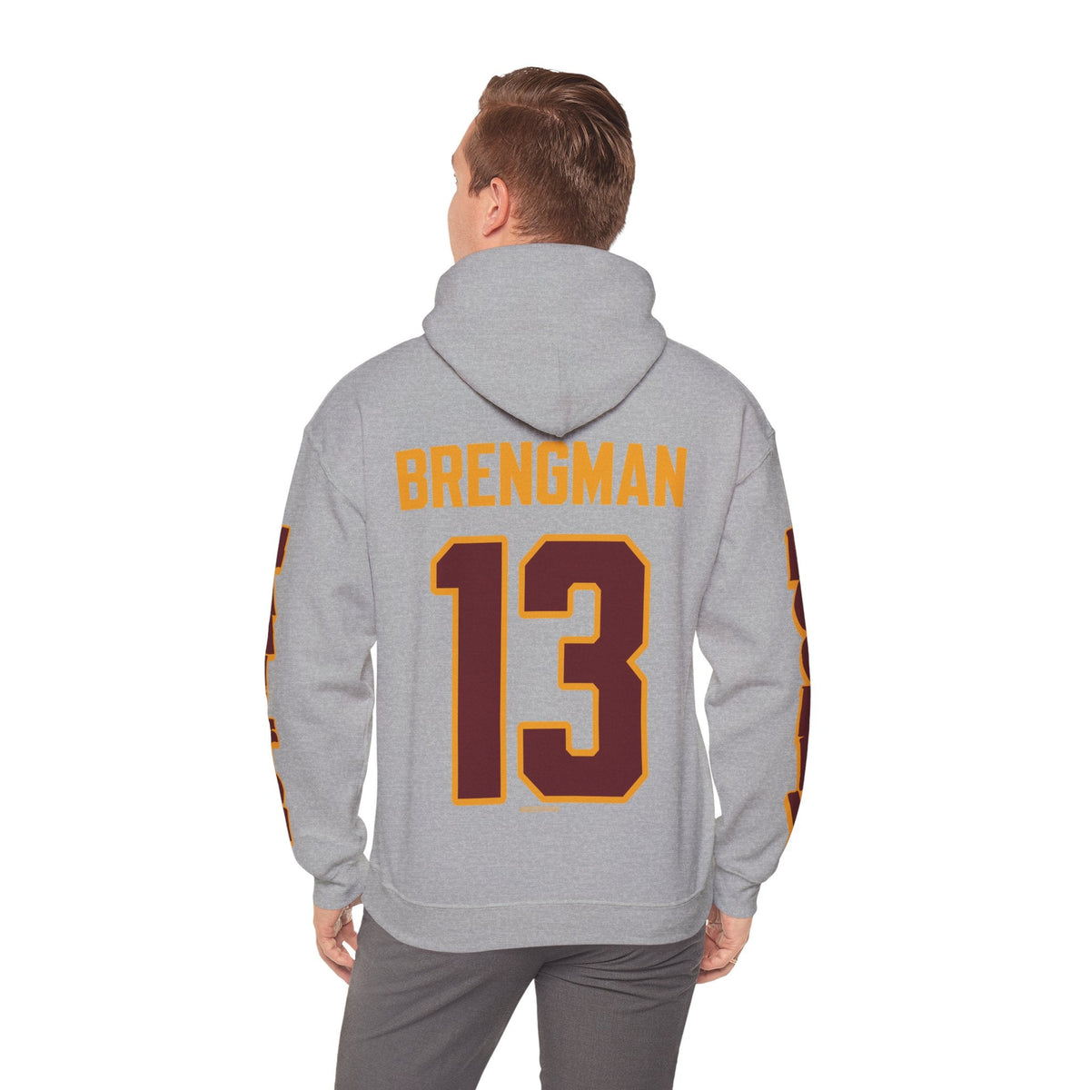 Riley Brengman Hamilton Expansion Unisex Hoodie in Maroon | Chix Sports