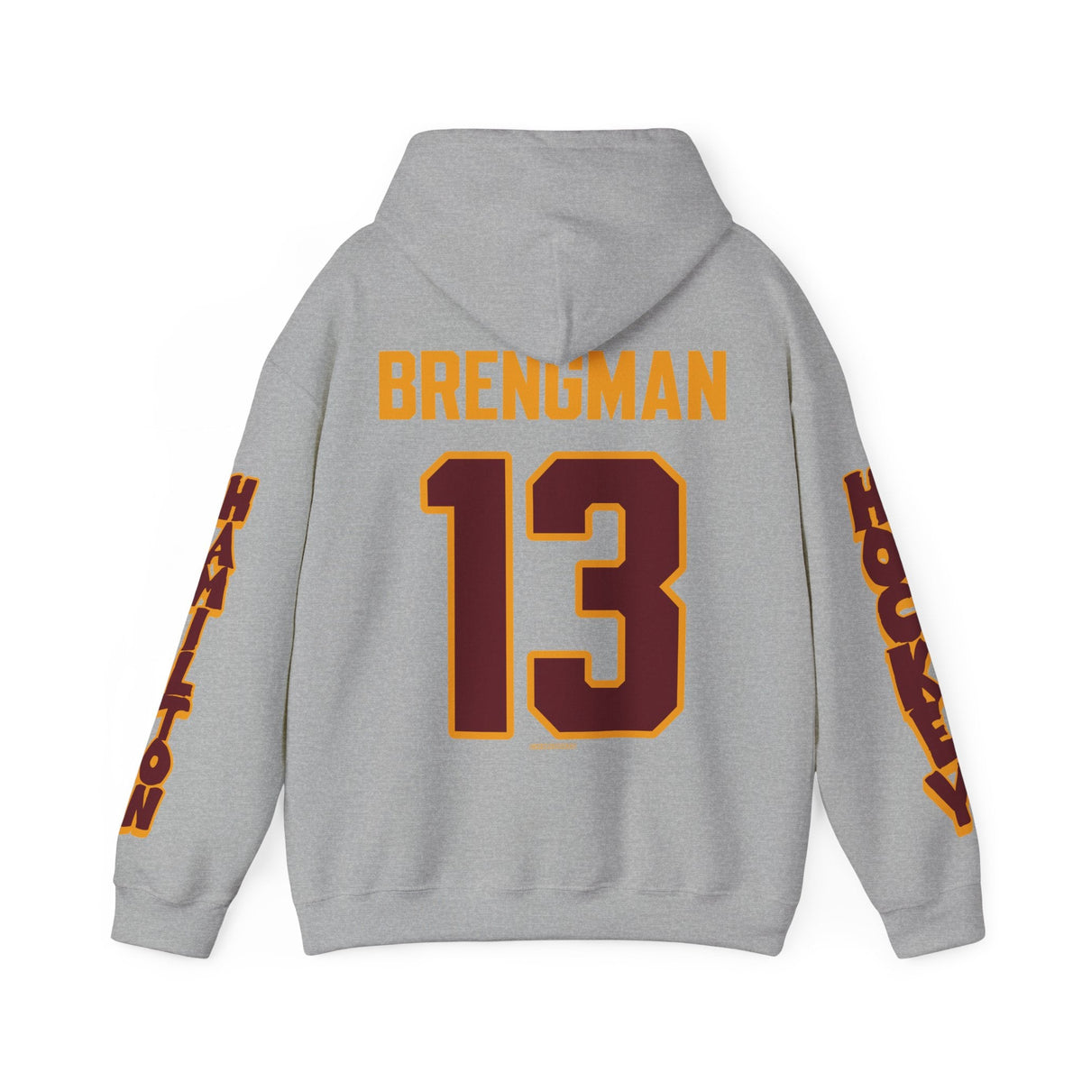 Riley Brengman Hamilton Expansion Unisex Hoodie in Sport Grey | Chix Sports