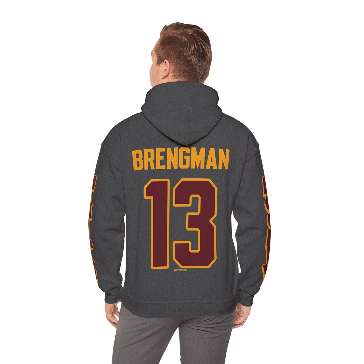 Riley Brengman Hamilton Expansion Unisex Hoodie in Maroon | Chix Sports