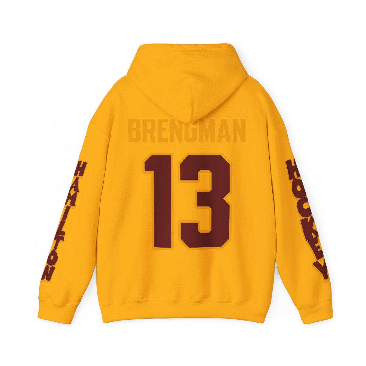 Riley Brengman Hamilton Expansion Unisex Hoodie in Maroon | Chix Sports