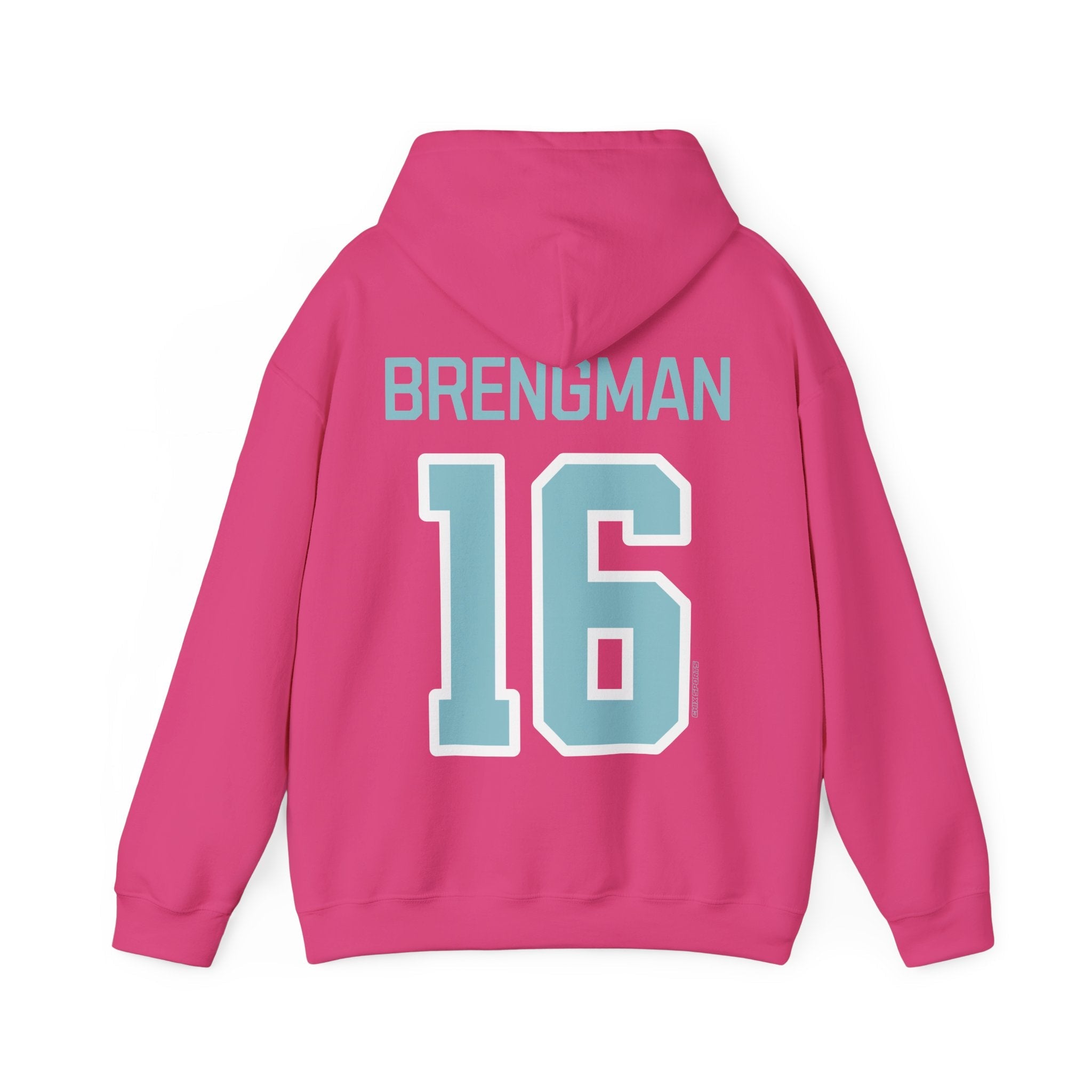 Riley Brengman Unisex Fleet Hoodie - No Sleeve Print | Chix Sports
