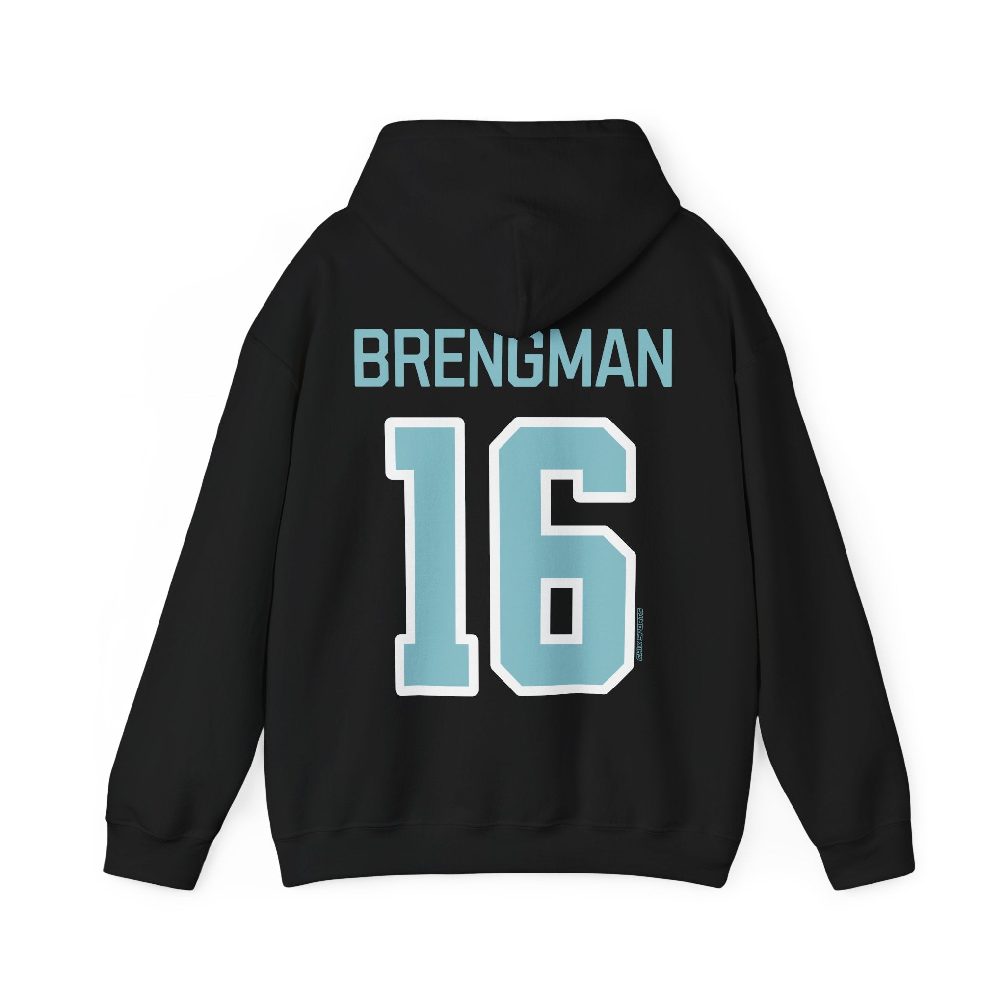Riley Brengman Unisex Fleet Hoodie - No Sleeve Print | Chix Sports