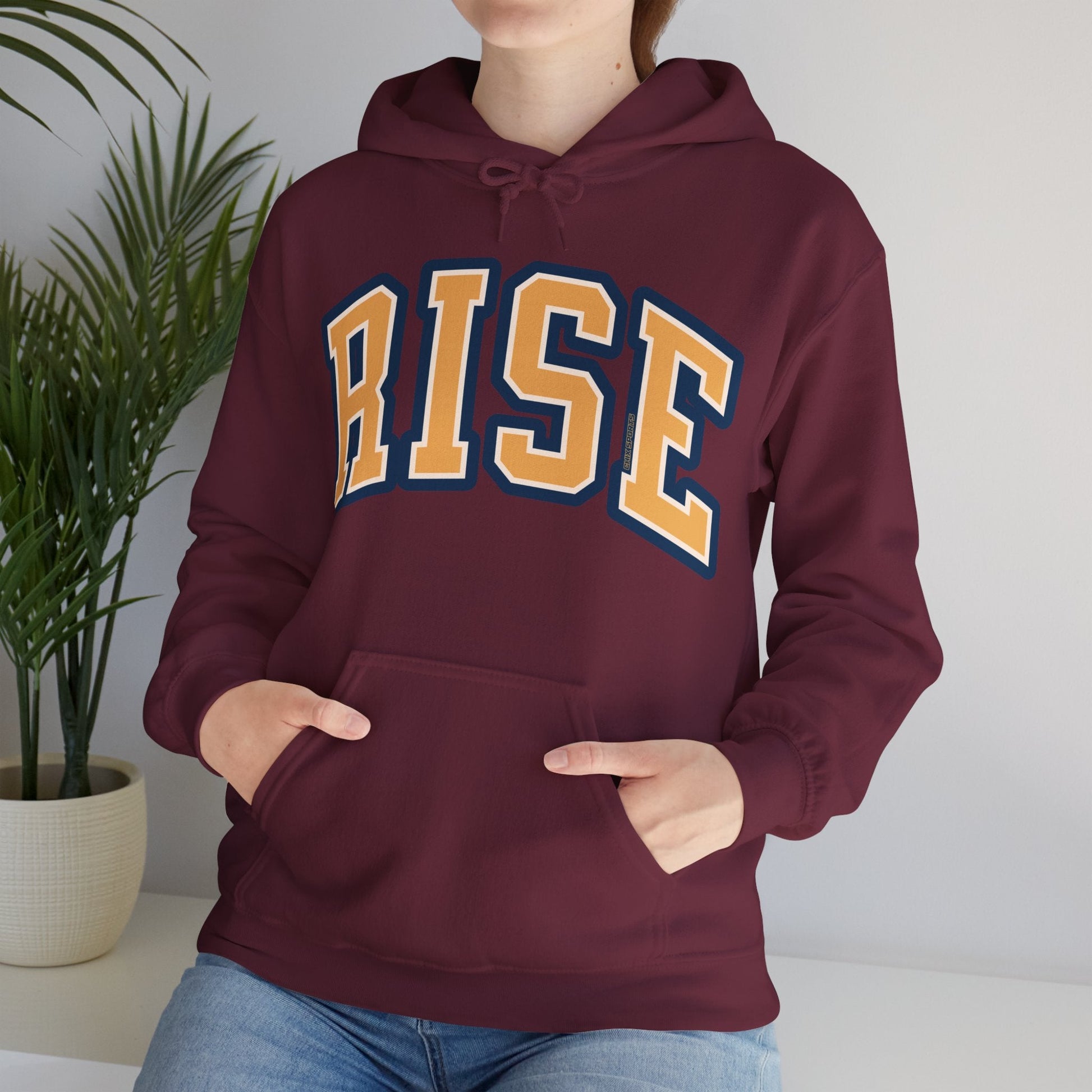Rise Volleyball Unisex Heavy Hoodie | Chix Sports