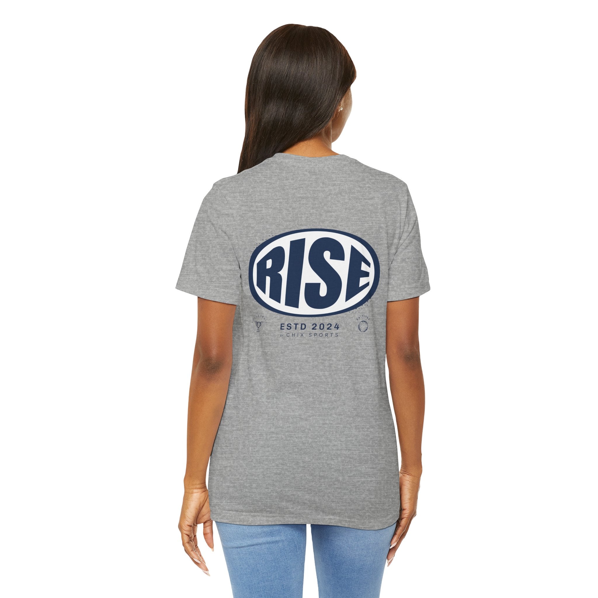 Rise Volleyball Unisex Softblend T-shirt | Chix Sports