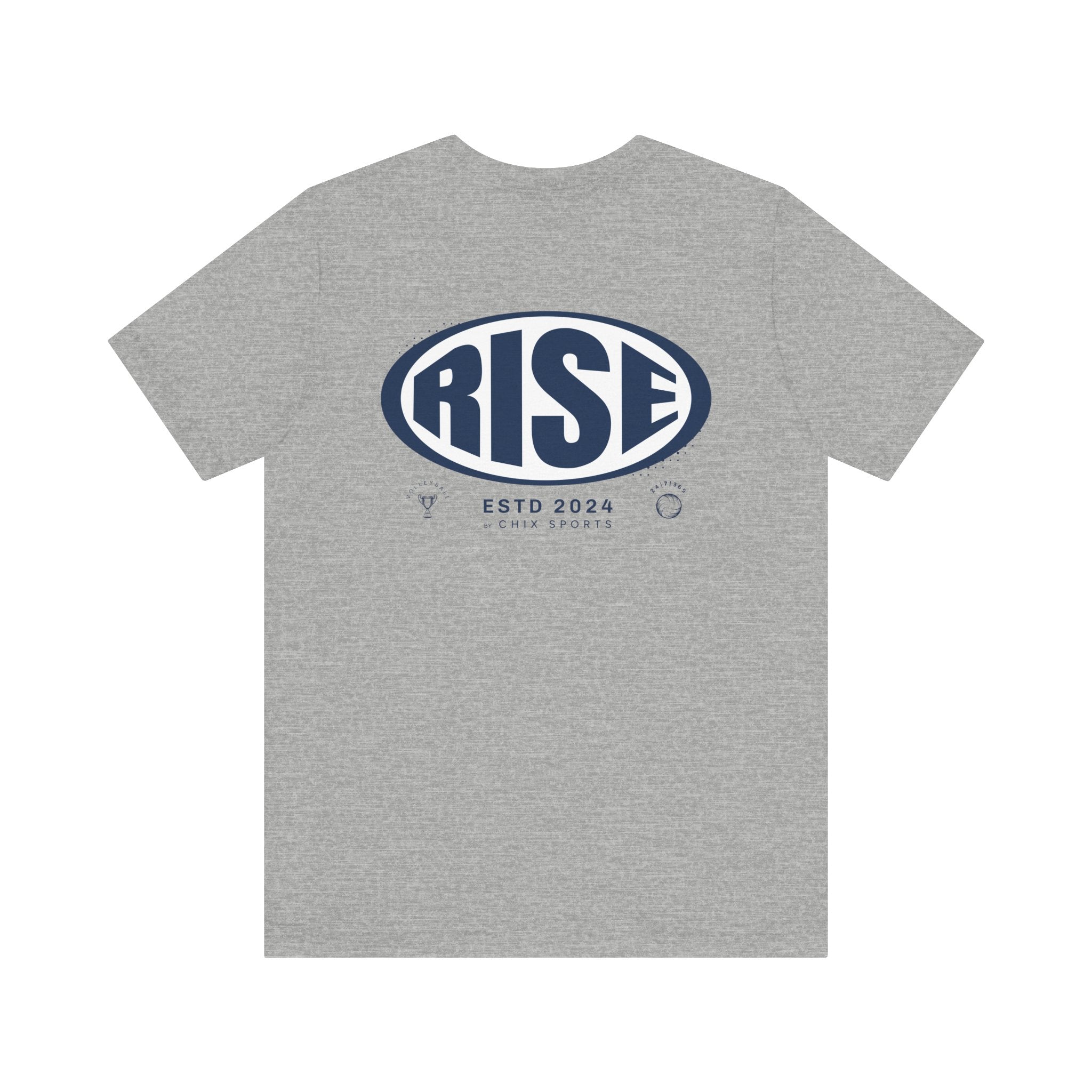 Rise Volleyball Unisex Softblend T-shirt | Chix Sports