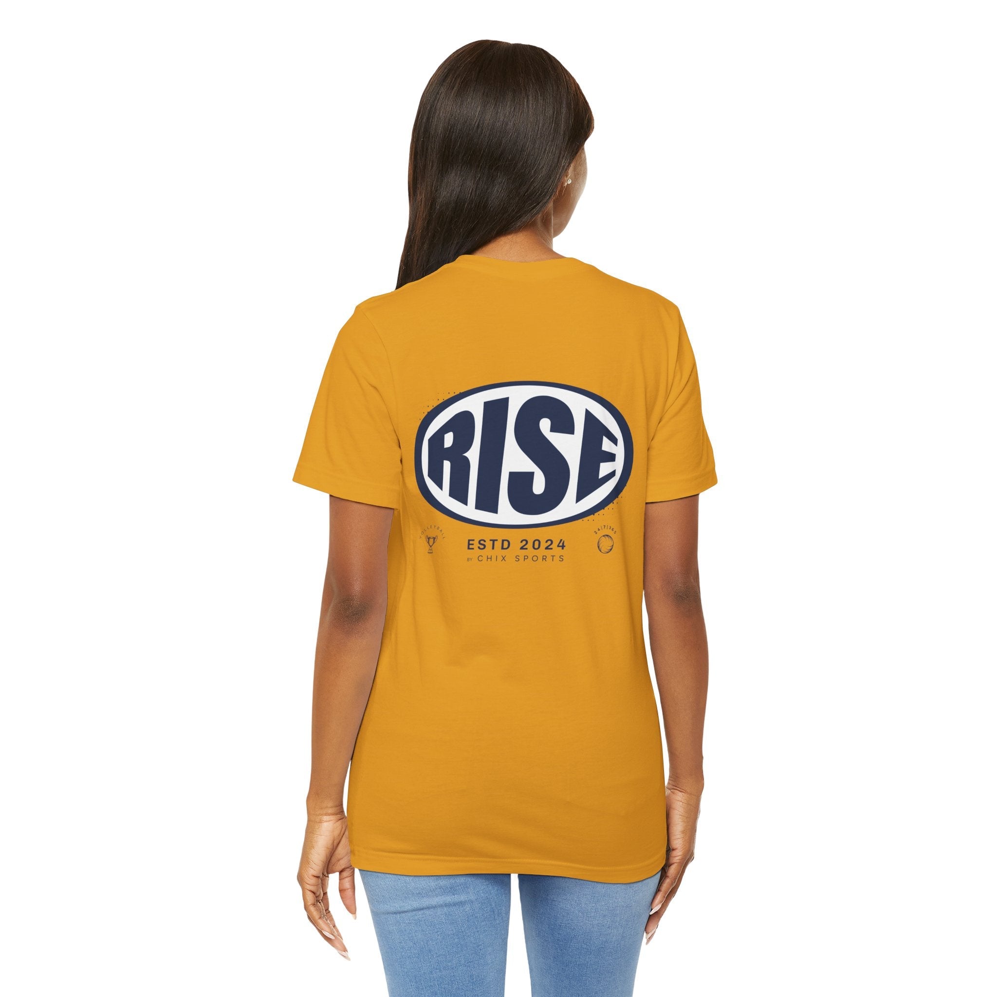 Rise Volleyball Unisex Softblend T-shirt | Chix Sports