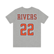 Rivers Sun Unisex Jersey T-shirt | Chix Sports
