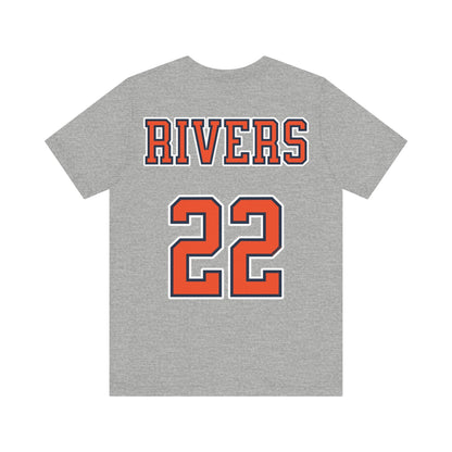 Rivers Sun Unisex Jersey T-shirt | Chix Sports