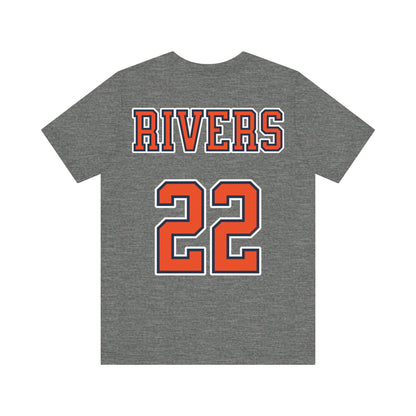 Rivers Sun Unisex Jersey T-shirt | Chix Sports