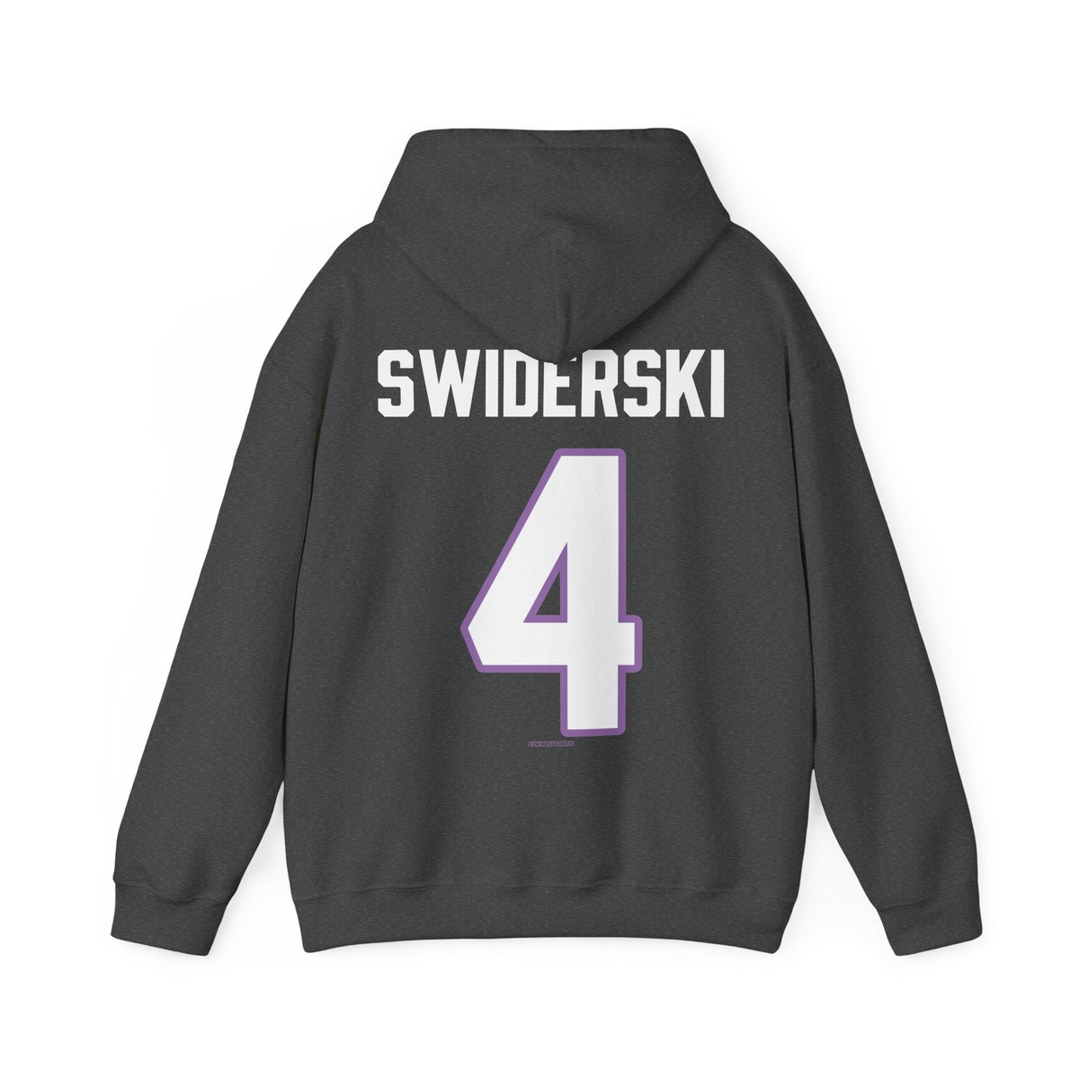 Sara Swiderski Frost Unisex Hoodie in Dark Heather | Chix Sports