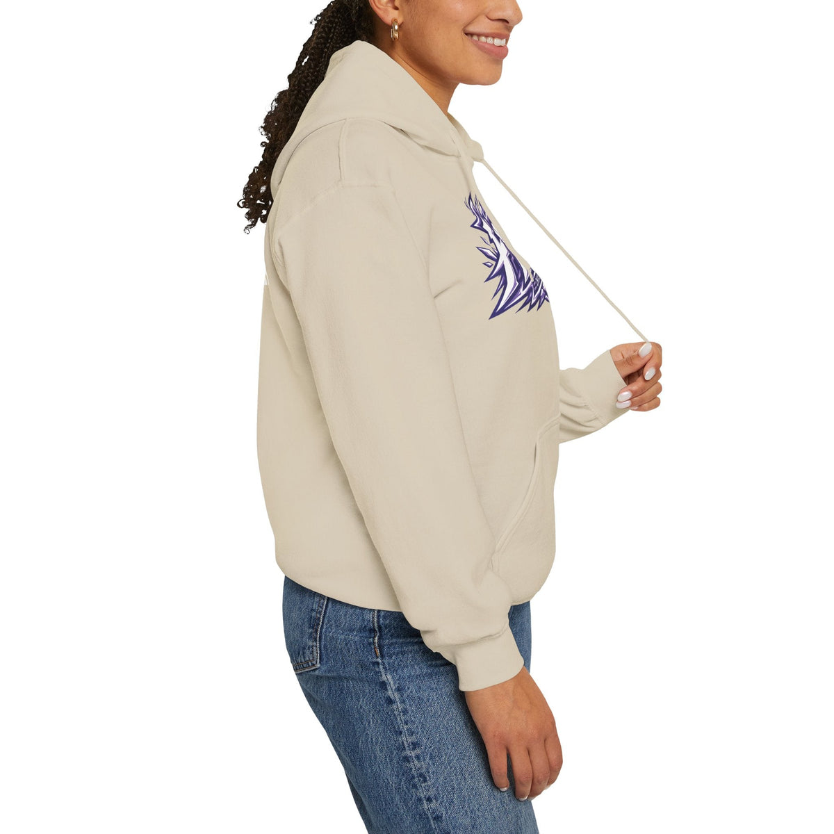 Sara Swiderski Frost Unisex Hoodie in Sand | Chix Sports