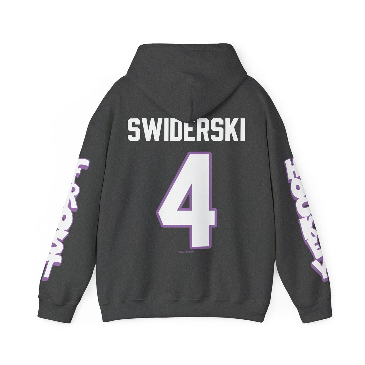 Sara Swiderski Frost Unisex Hoodie in Dark Heather | Chix Sports