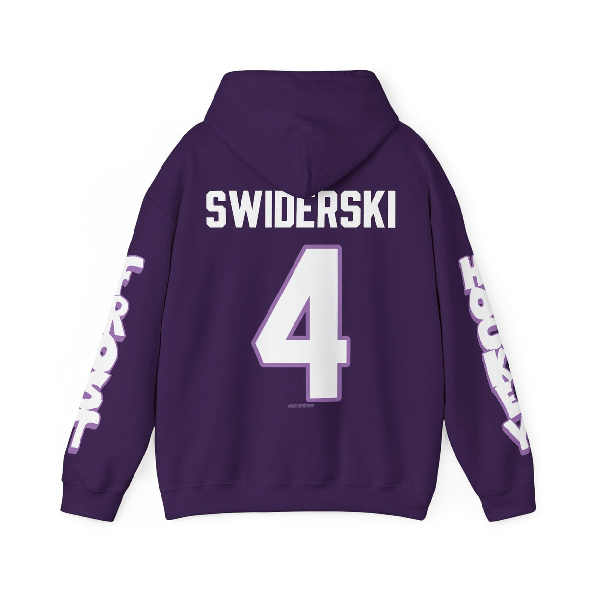 Sara Swiderski Frost Unisex Hoodie in Purple | Chix Sports