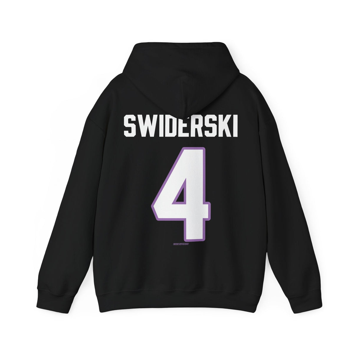 Sara Swiderski Frost Unisex Hoodie in Black | Chix Sports