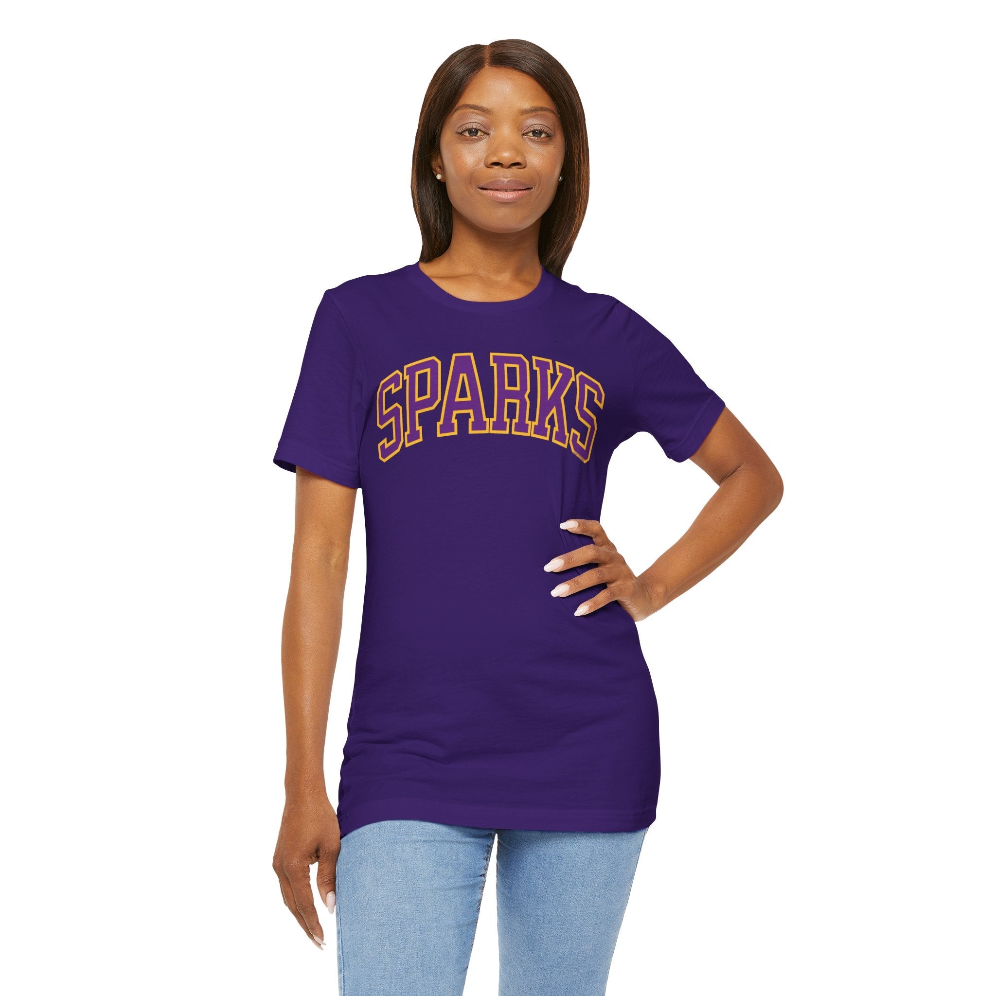 Sarah Ashlee Barker Sparks Unisex Jersey T-shirt | Chix Sports