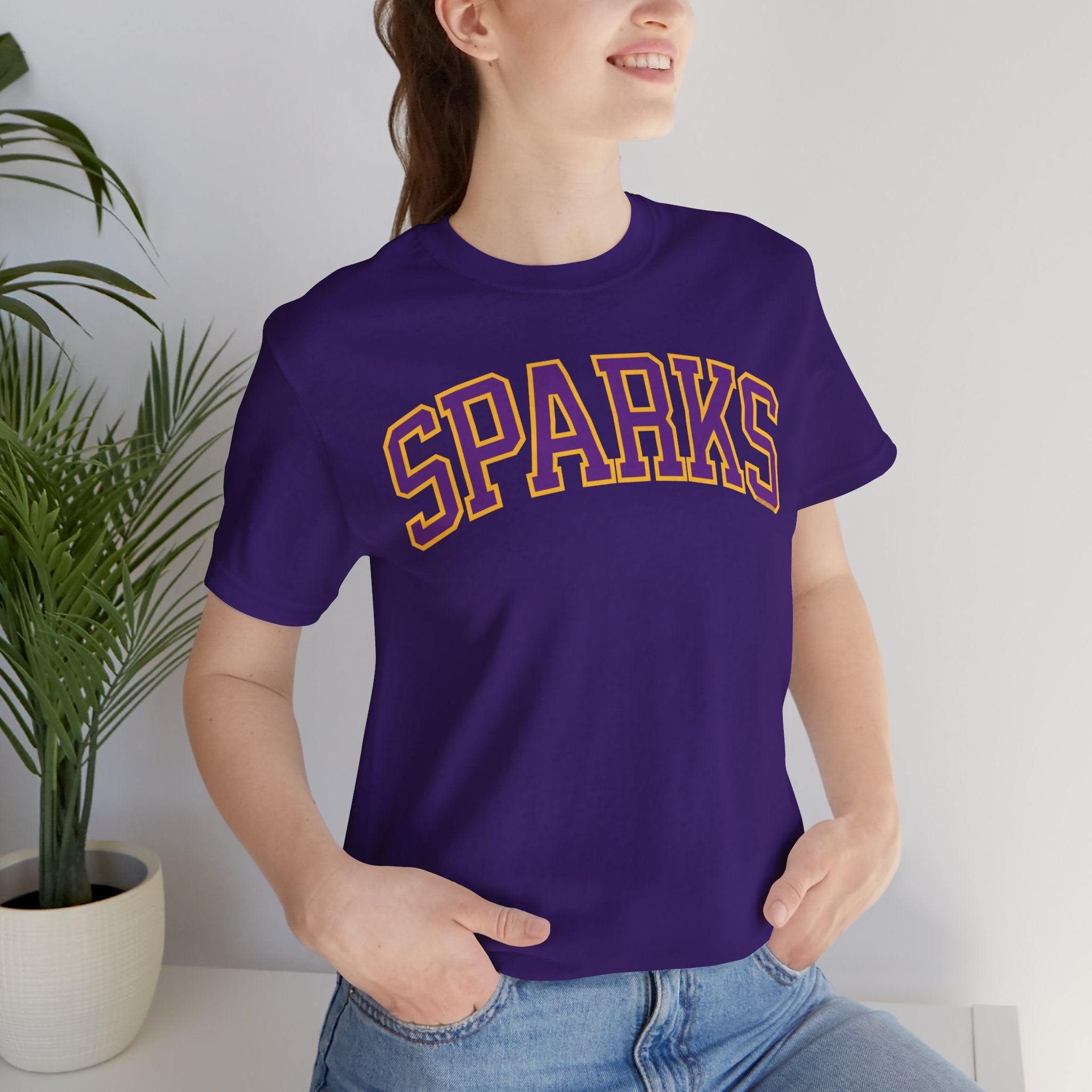 Sarah Ashlee Barker Sparks Unisex Jersey T-shirt | Chix Sports