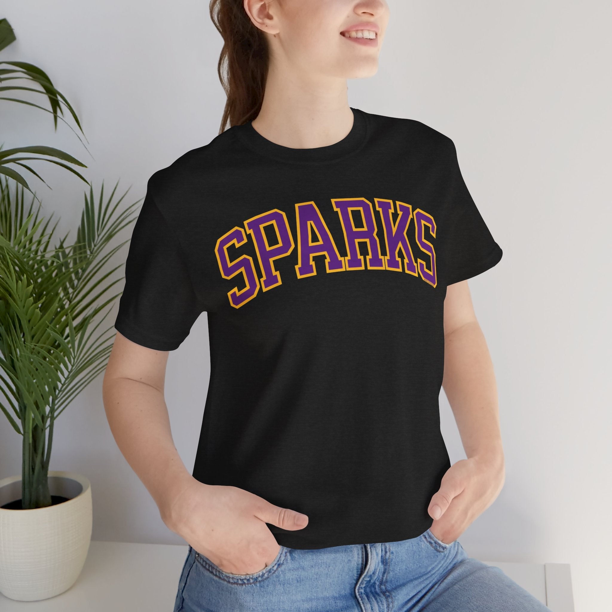 Sarah Ashlee Barker Sparks Unisex Jersey T-shirt | Chix Sports