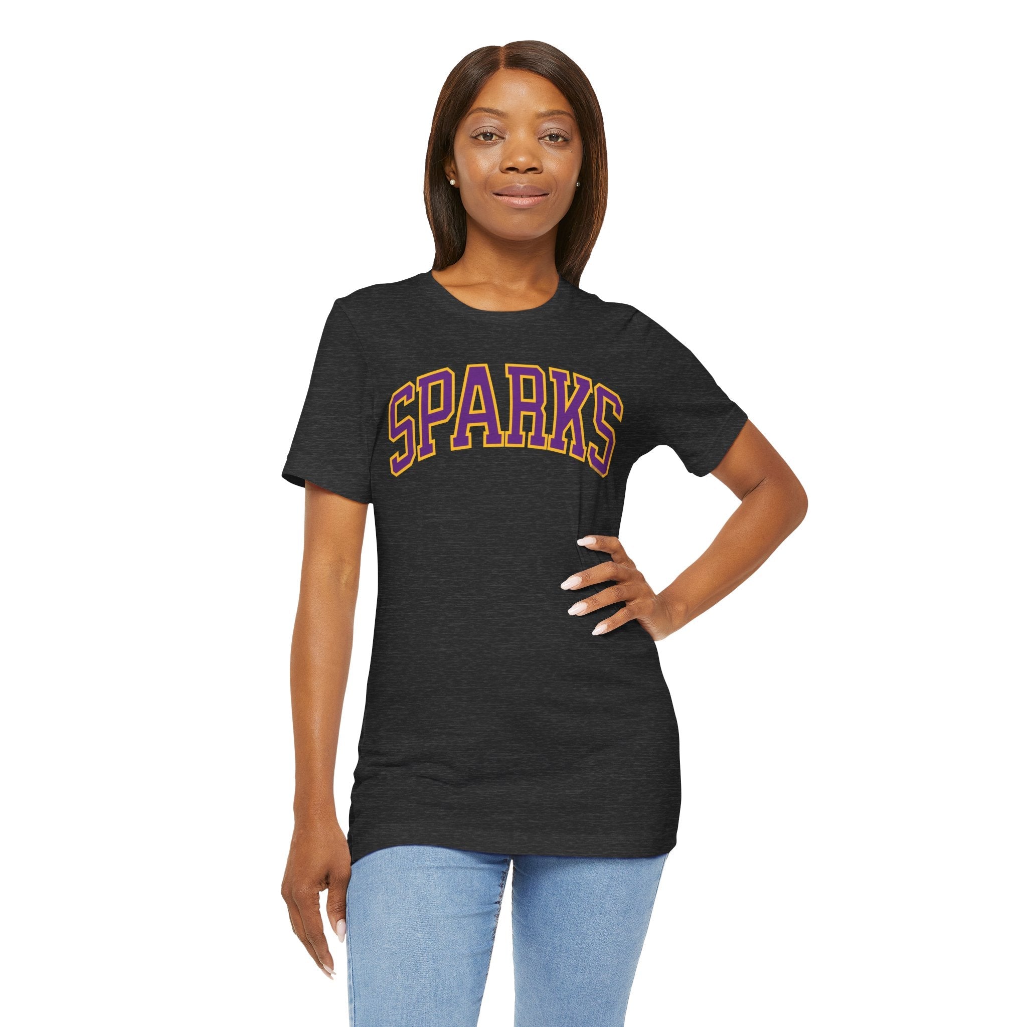 Sarah Ashlee Barker Sparks Unisex Jersey T-shirt | Chix Sports