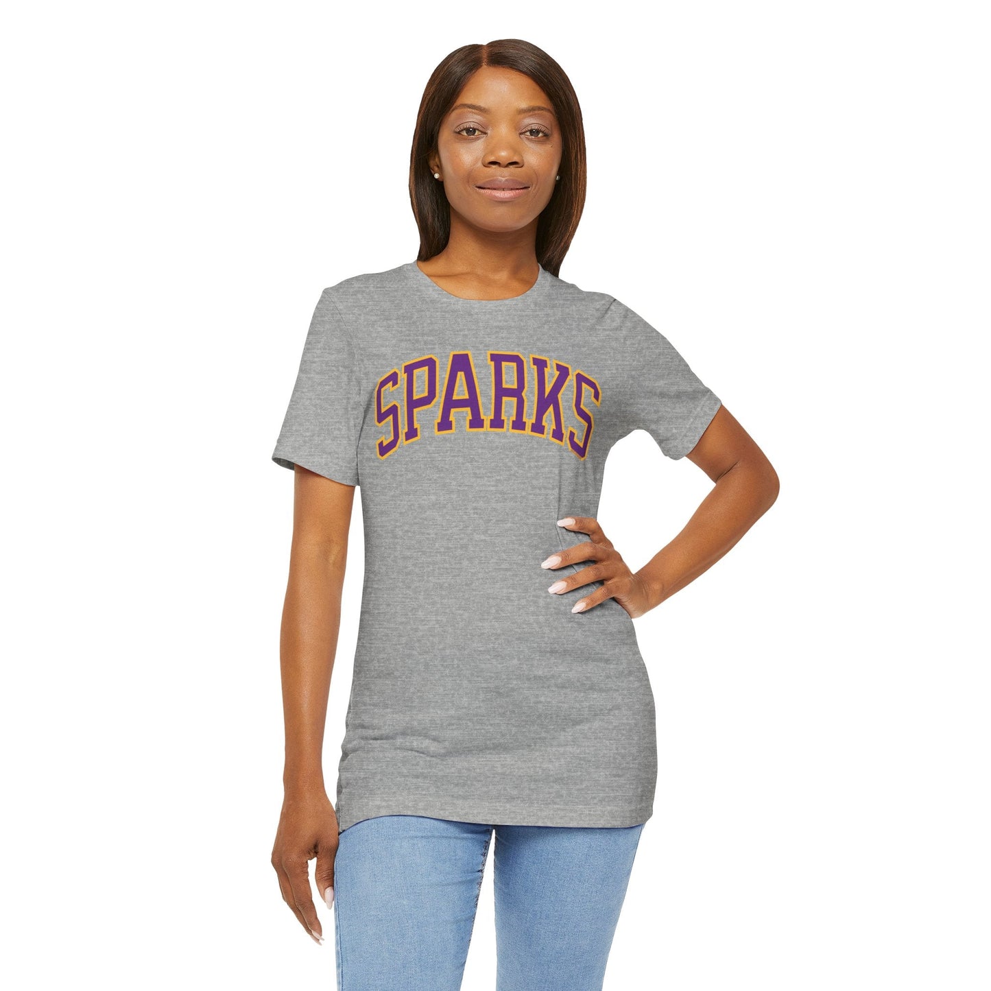 Sarah Ashlee Barker Sparks Unisex Jersey T-shirt | Chix Sports