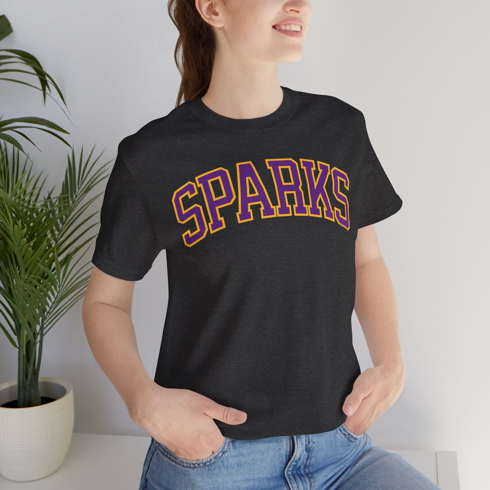 Sarah Ashlee Barker Sparks Unisex Jersey T-shirt | Chix Sports