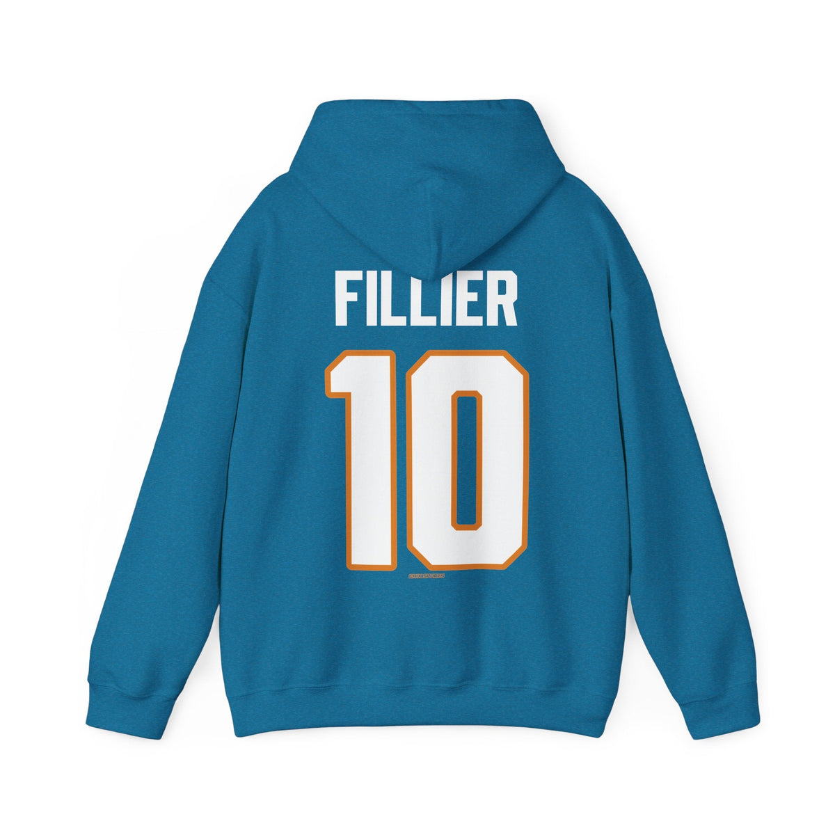 Sarah Fillier Sirens Unisex Hoodie - No Printed Sleeves in Antique Sapphire | Chix Sports
