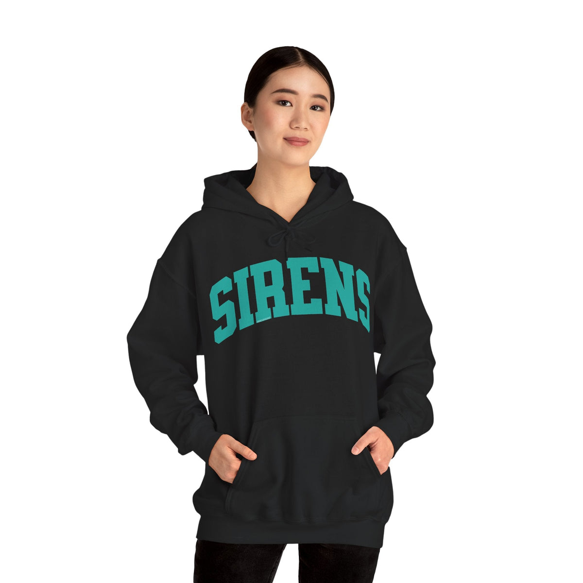 Sarah Fillier Sirens Unisex Hoodie - No Printed Sleeves in Heliconia | Chix Sports