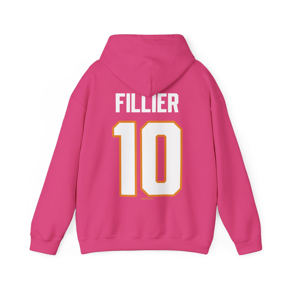 Sarah Fillier Sirens Unisex Hoodie - No Printed Sleeves in Heliconia | Chix Sports